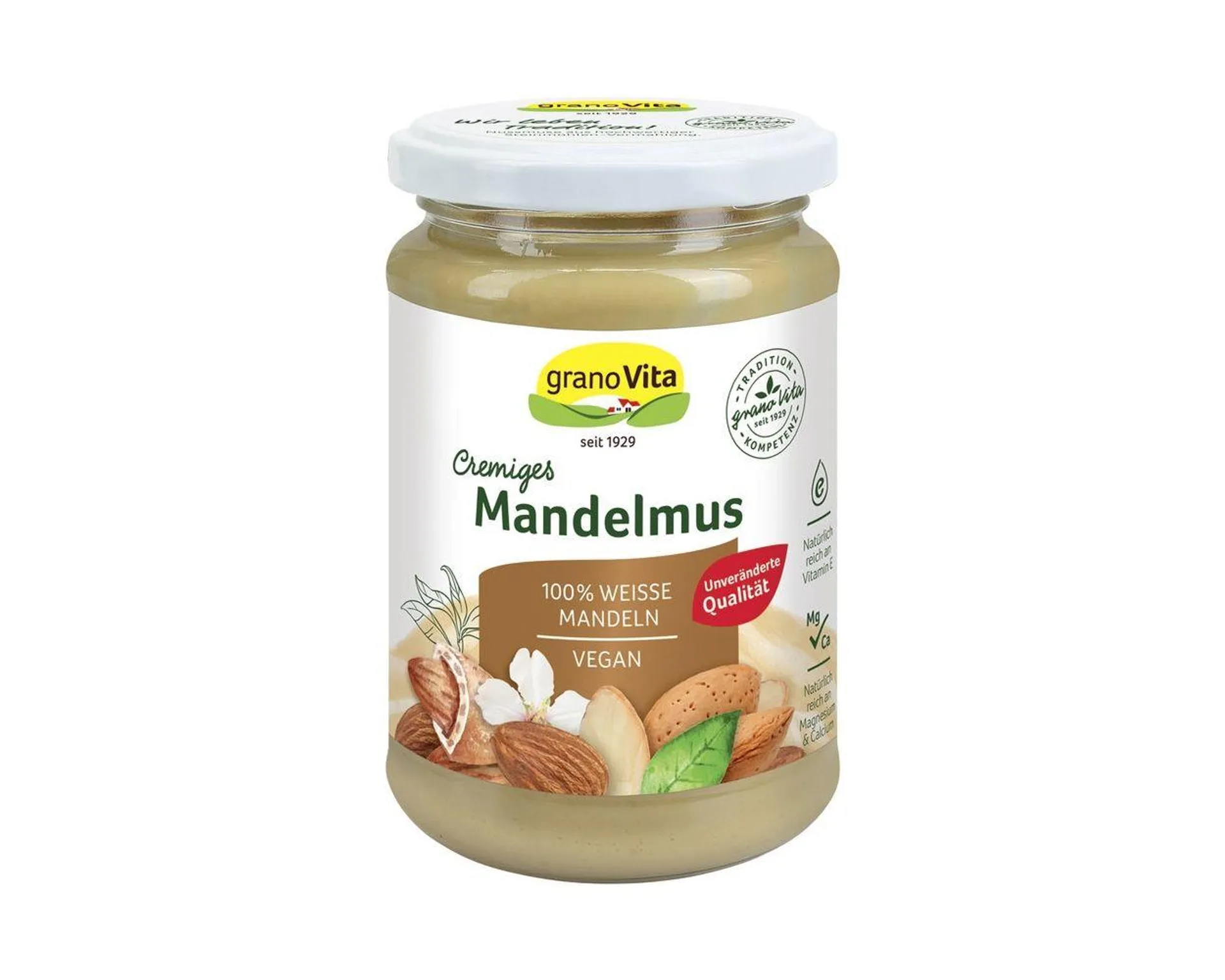 granoVita Cremiges Mandelmus 500 g