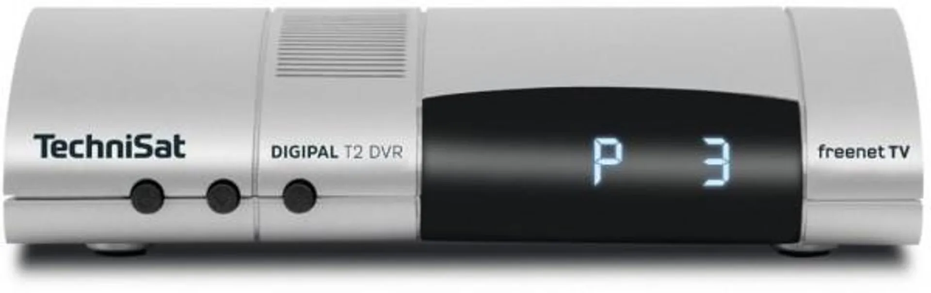 TechniSat DVB-T Receiver DIGIPAL T2 DVR DVB-T2 HD Receiver silber