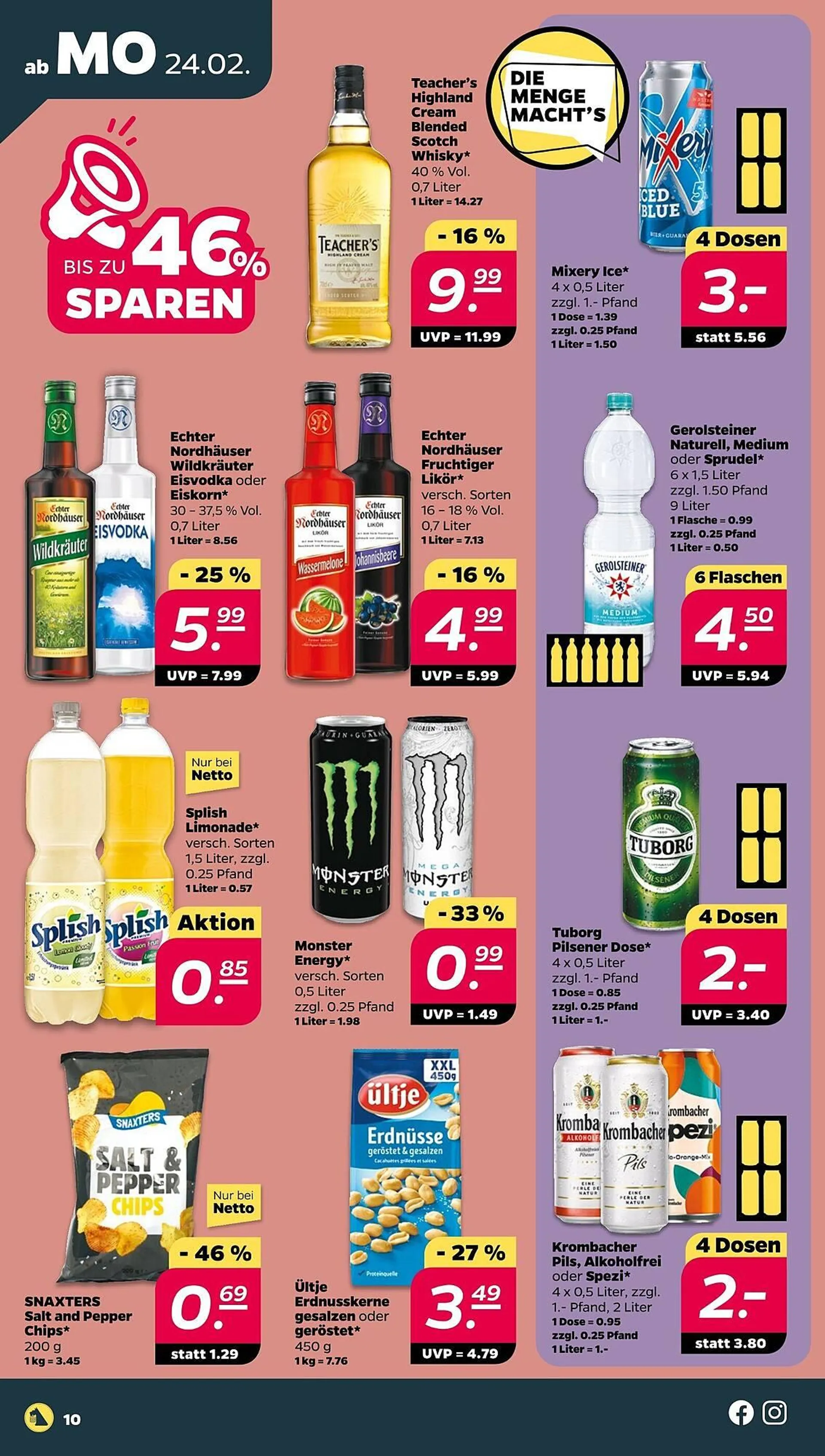 NETTO Prospekt von 24. Februar bis 1. März 2025 - Prospekt seite 10