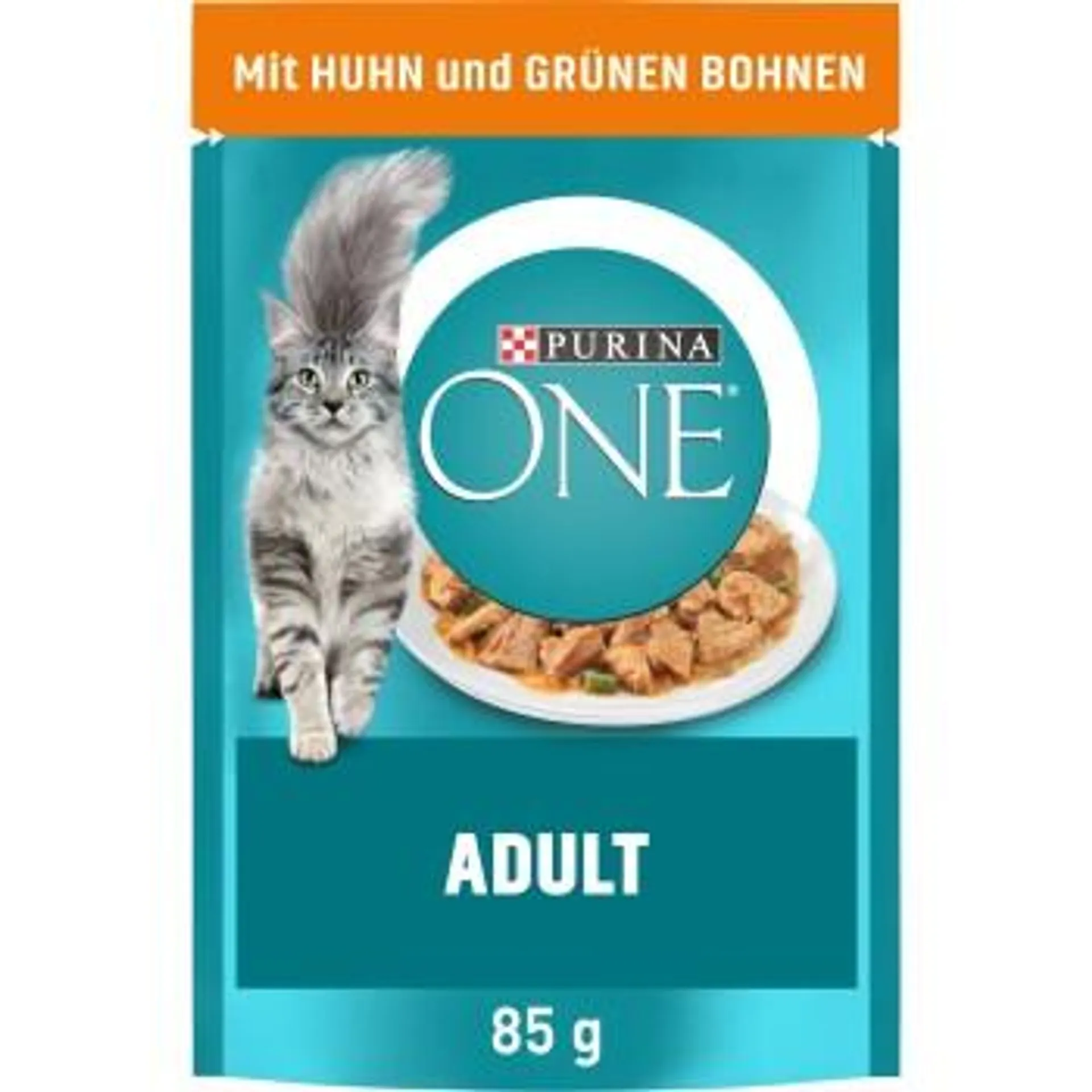 Purina ONE Adult 26x85g mit Huhn und grünen Bohnen