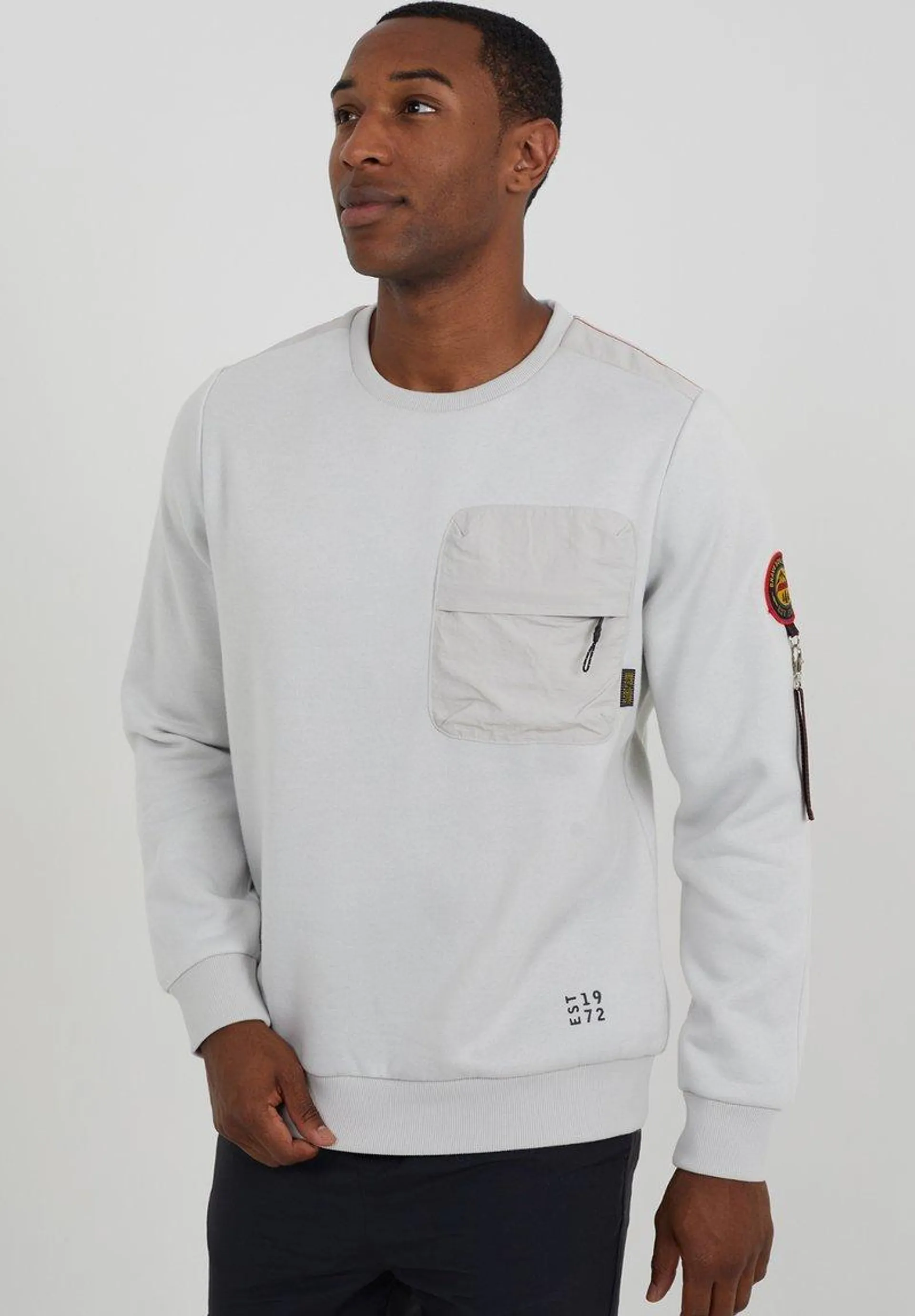 Sweatshirt - light grey