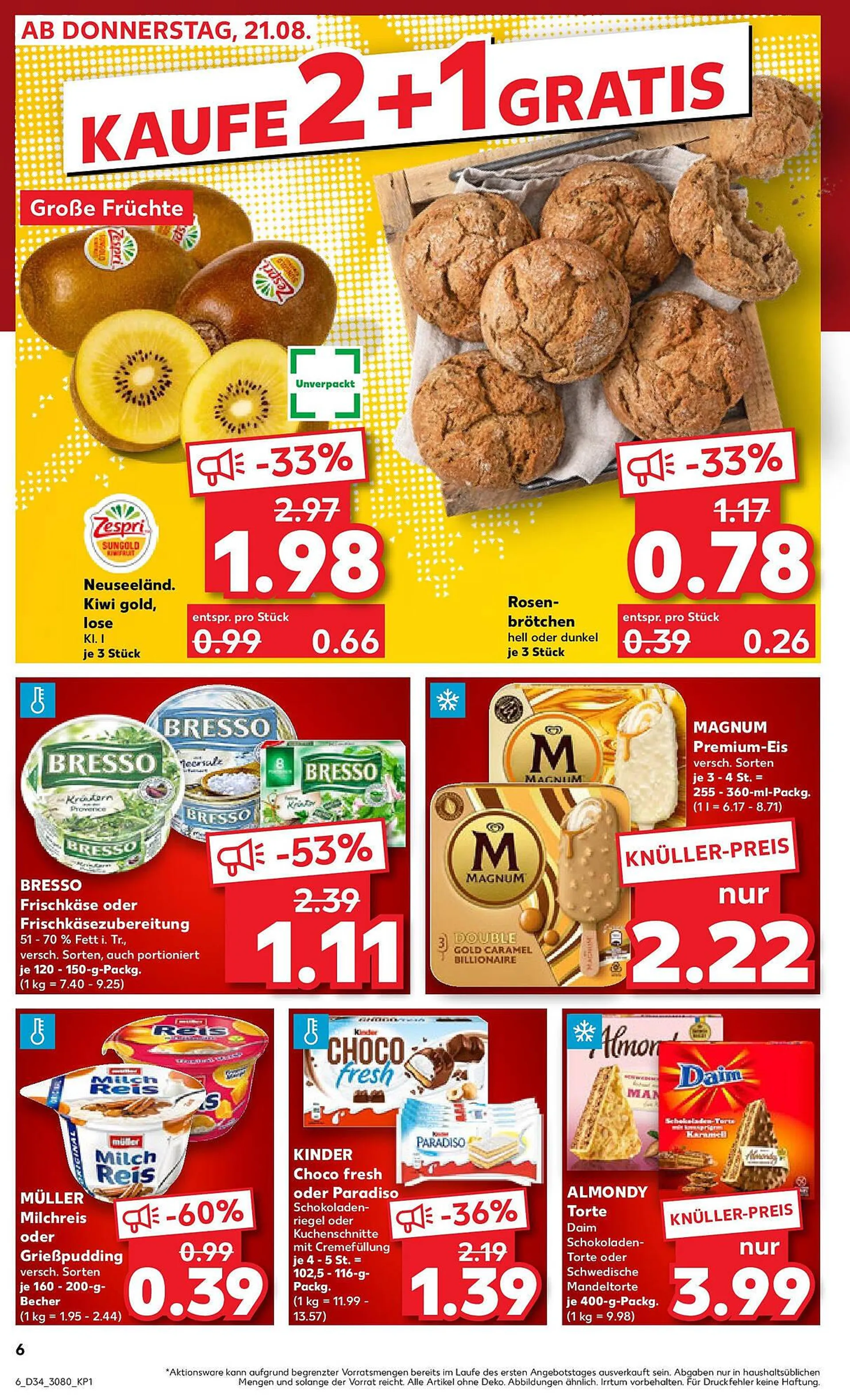 Kaufland Prospekt von 21. August bis 27. August 2025 - Prospekt seite 6
