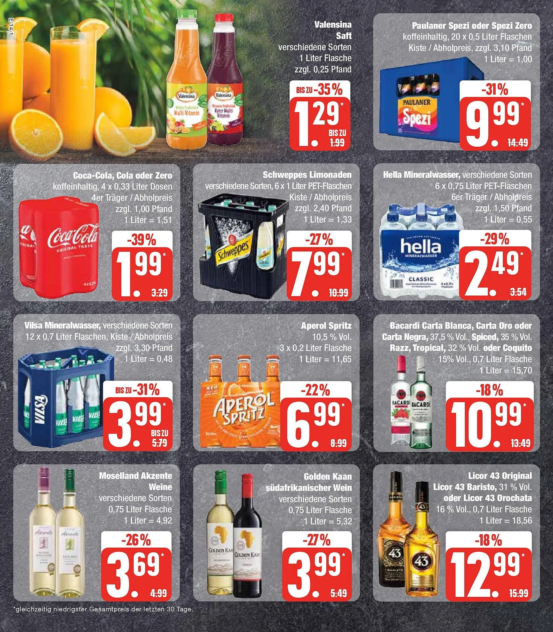 EDEKA Prospekt von 12. September bis 12. September 2023 - Prospekt seite 18