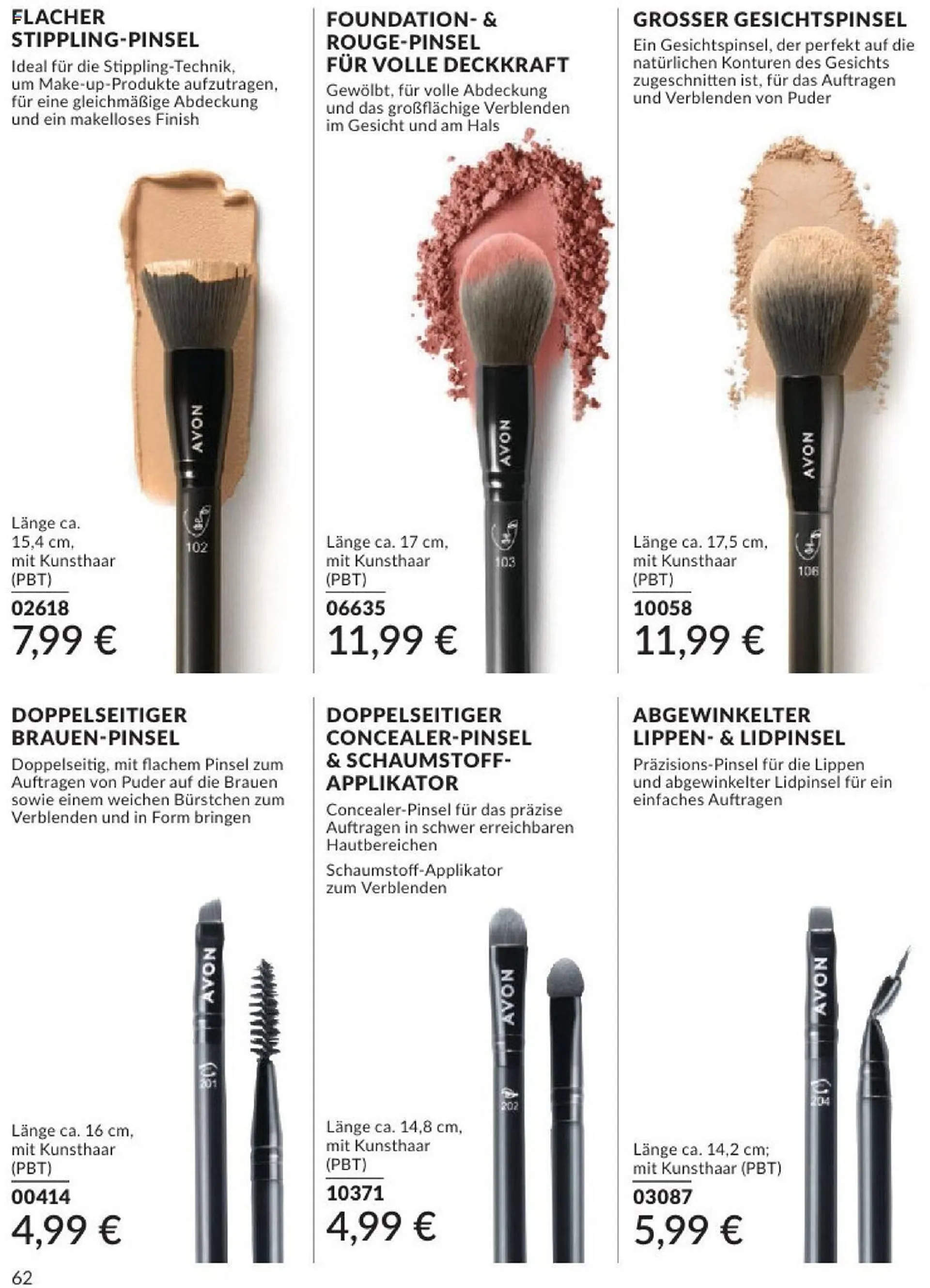 Avon Prospekt von 1. Juli bis 31. Juli 2024 - Prospekt seite 62