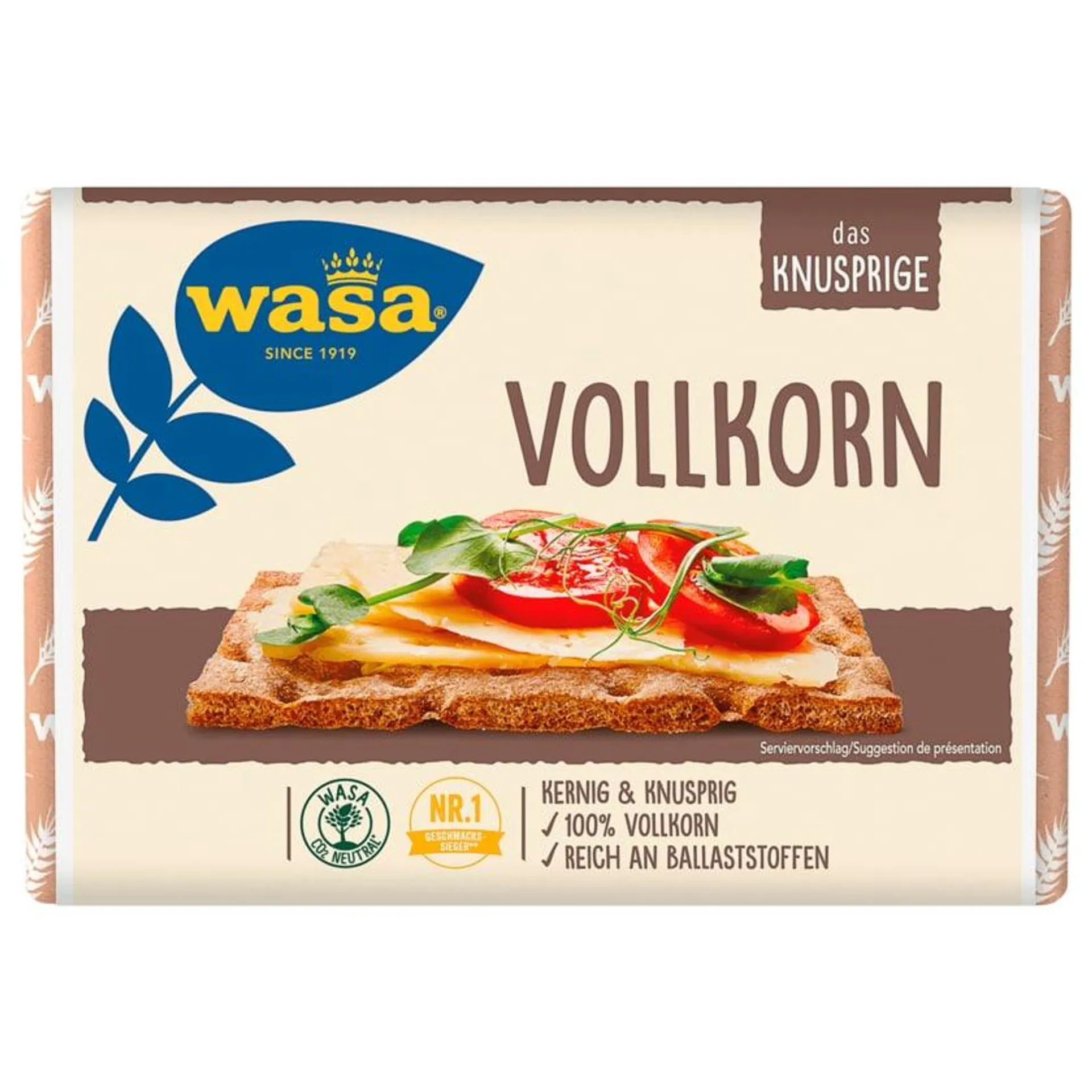 Wasa Knäckebrot Vollkorn 260g