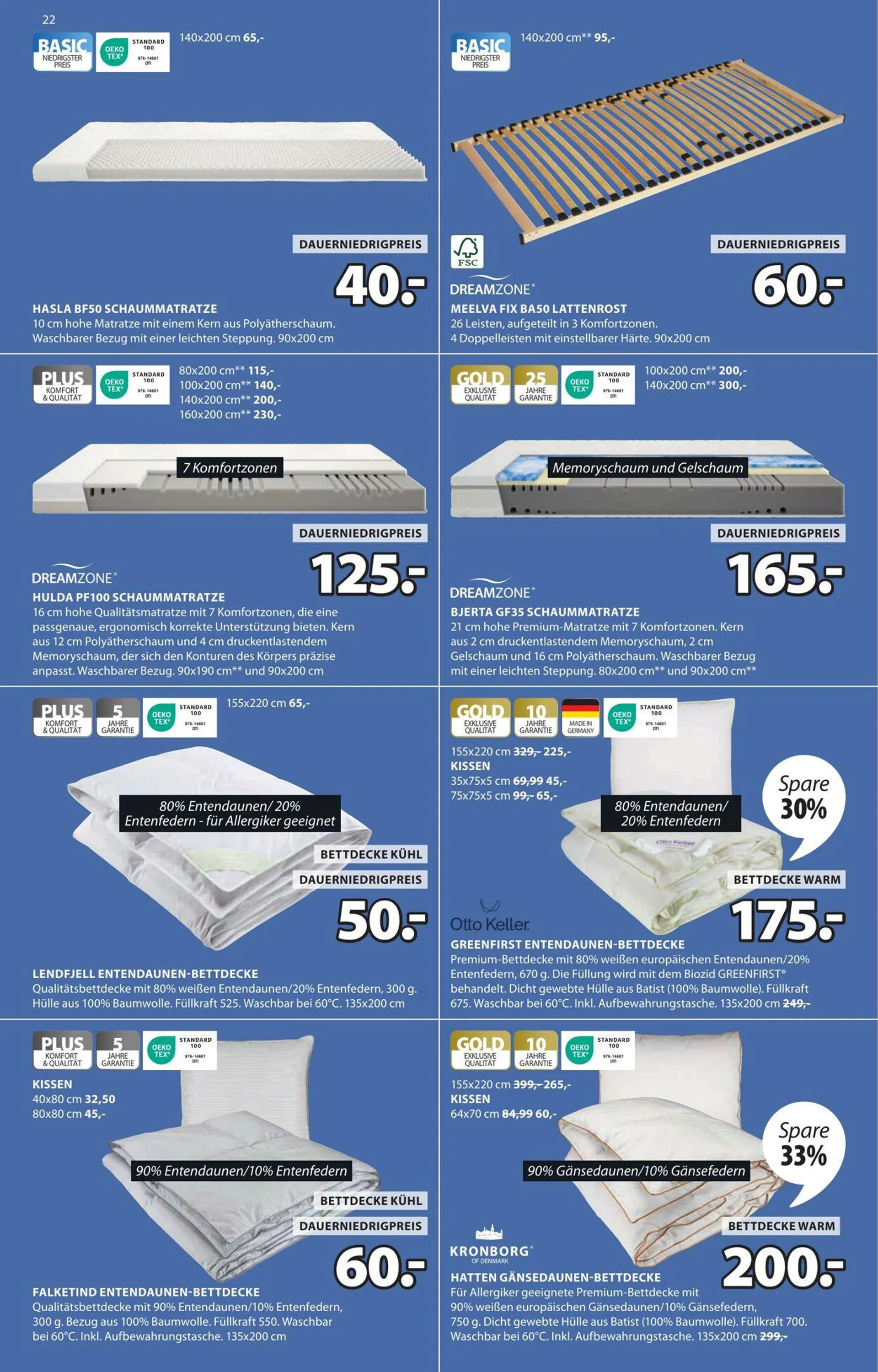 JYSK von 9. April bis 3. Mai 2025 - Prospekt seite 23