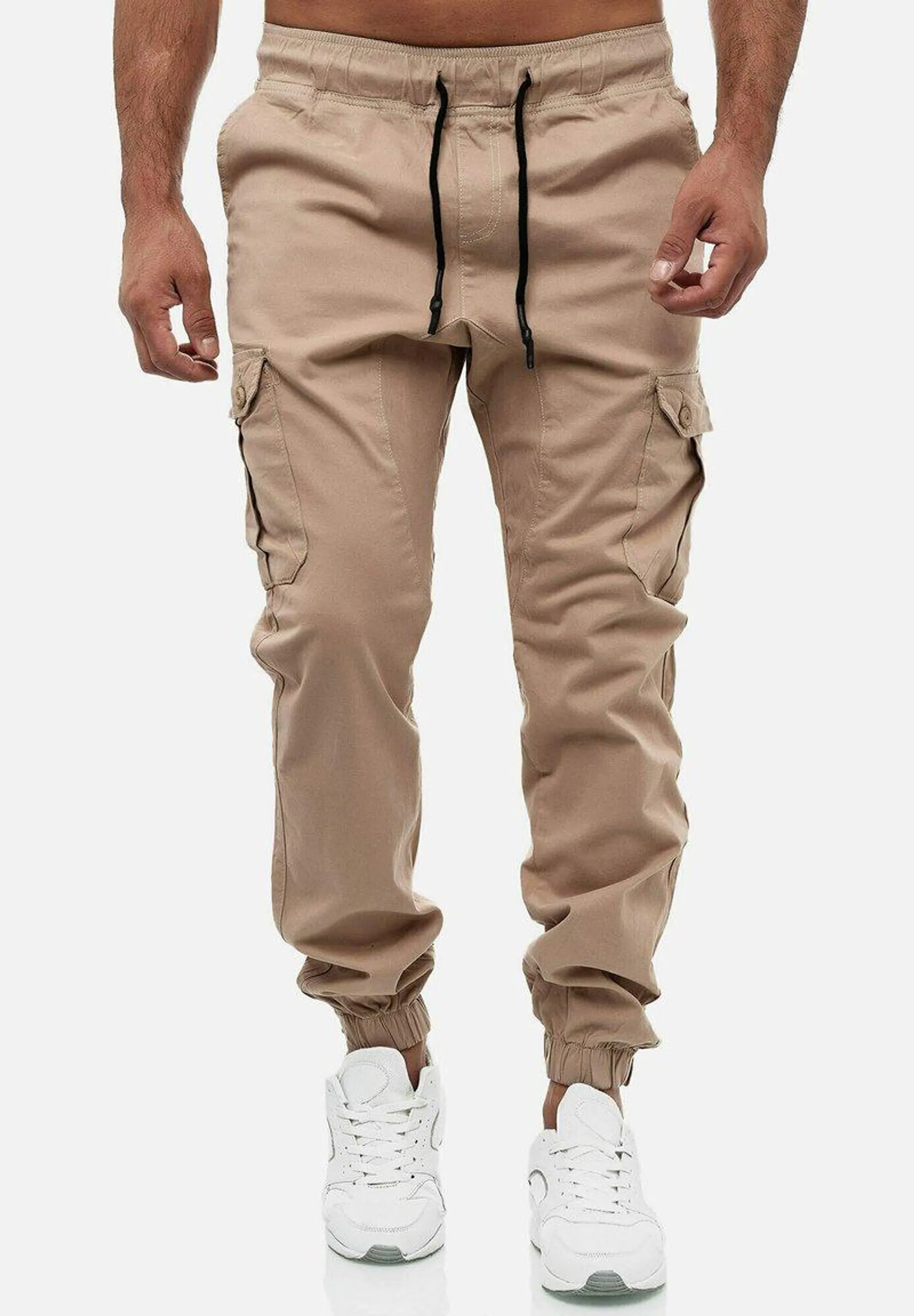 Cargo trousers - beige