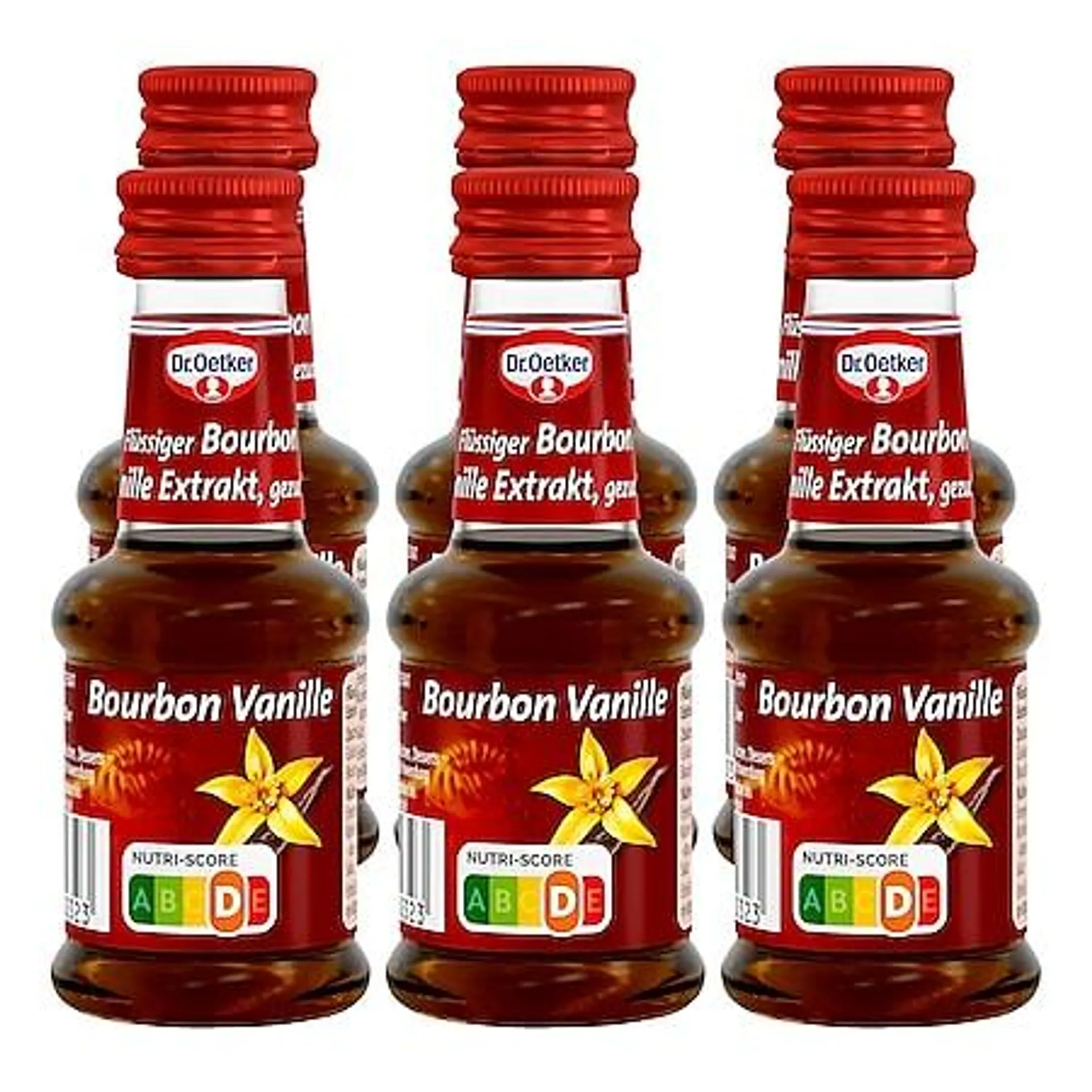 Dr. Oetker Bourbon-Vanille Extrakt 35 ml, 6er Pack