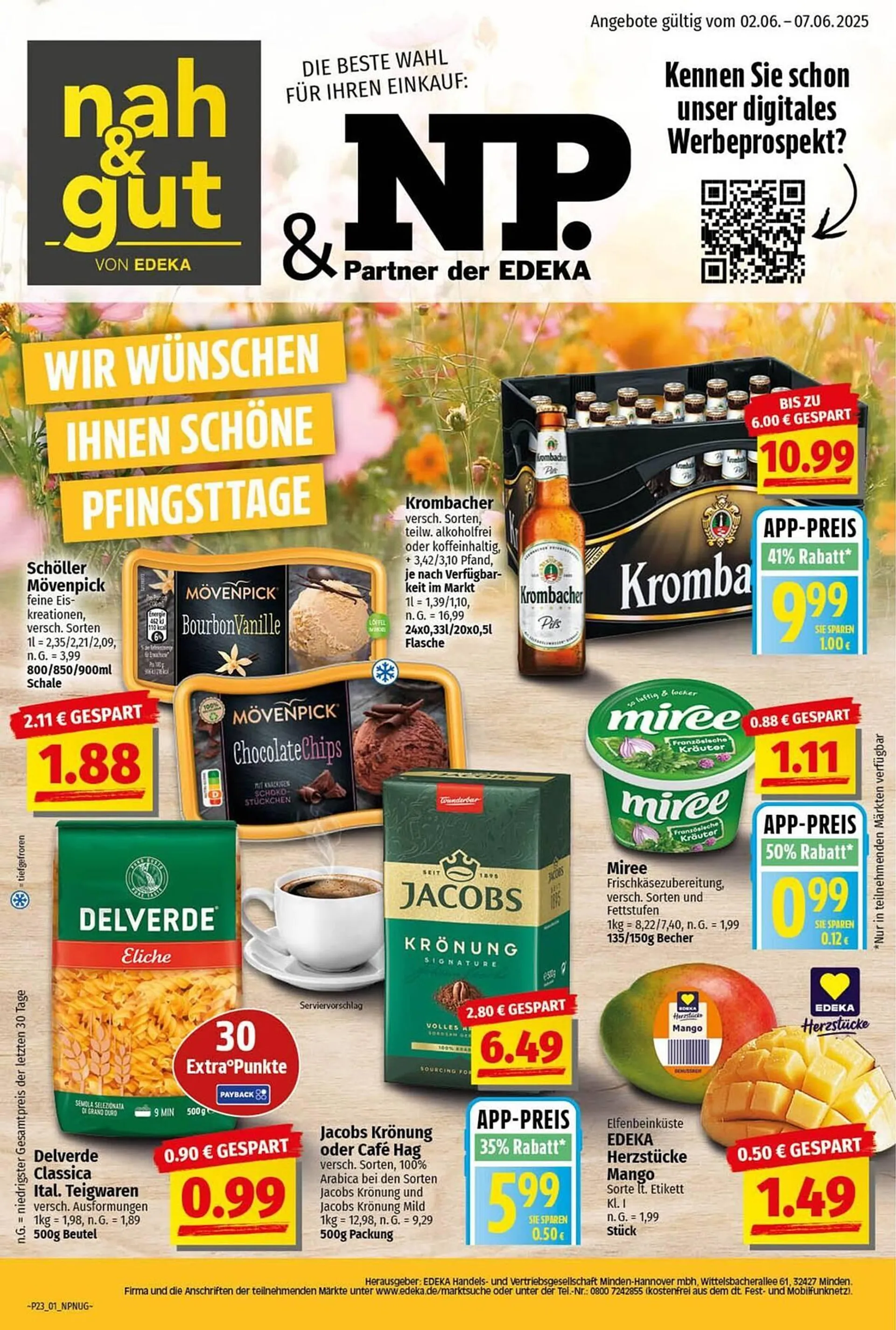 nah & gut Prospekt von 1. Juni bis 7. Juni 2025 - Prospekt seite 1