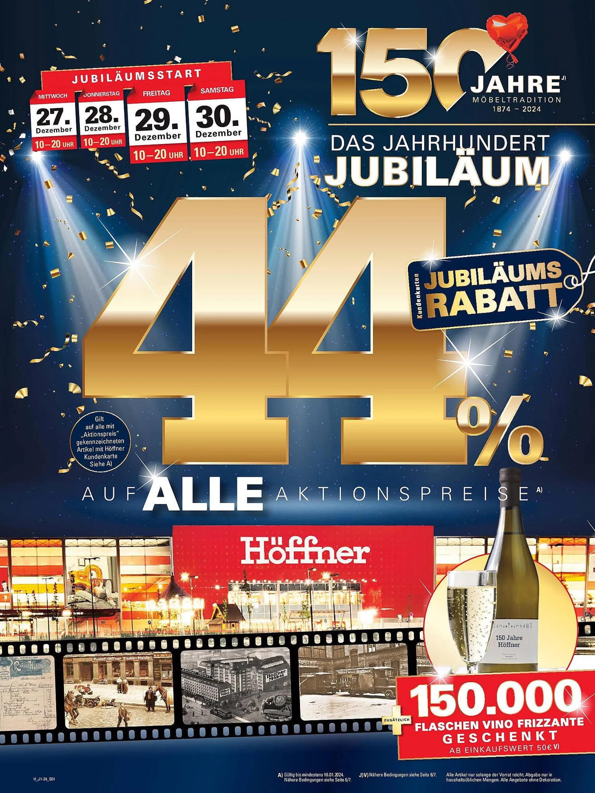 Höffner Prospekt gültig bis 16. Januar 2024