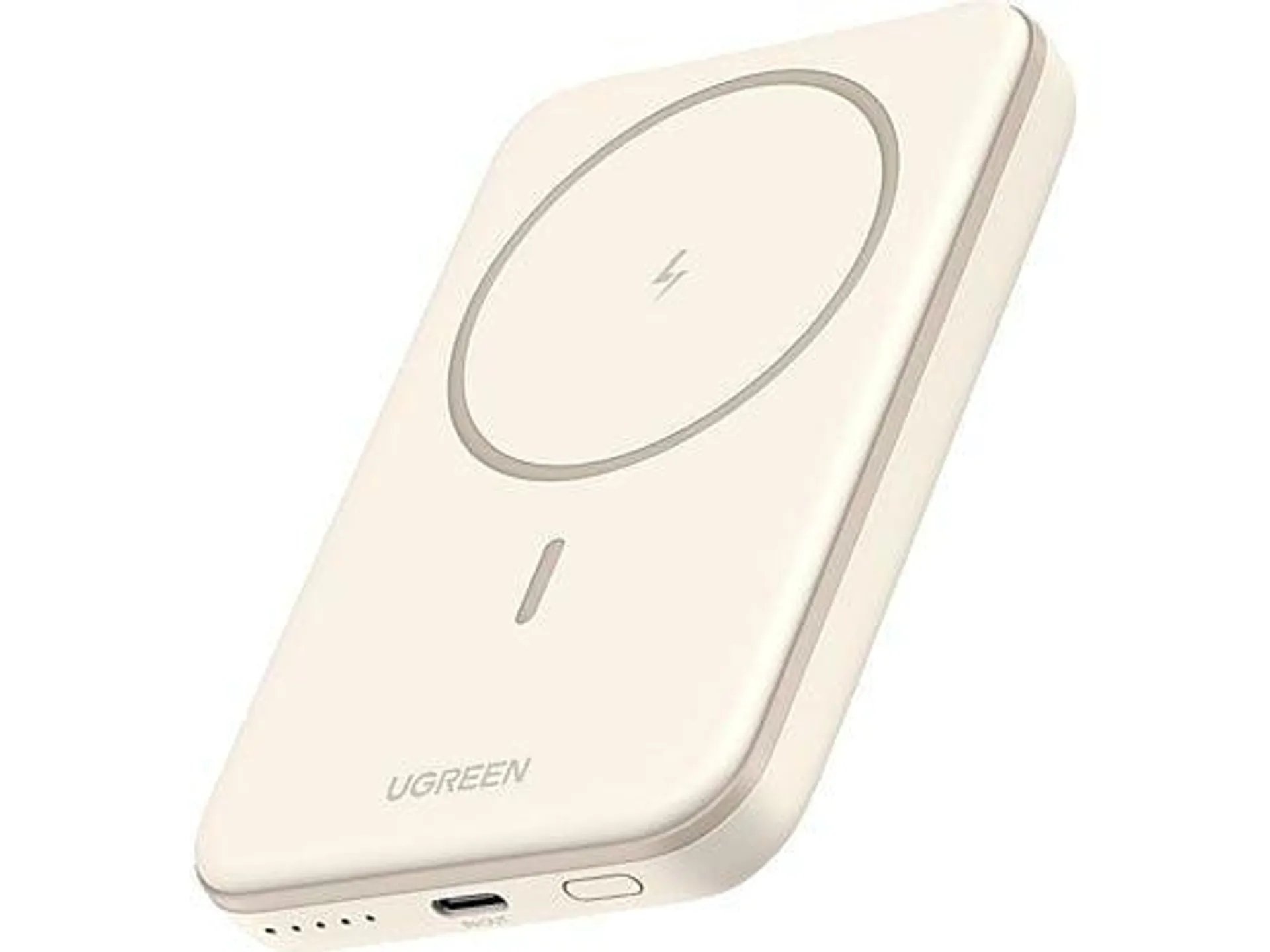 UGREEN Magnetisch Wireless Powerbank 5000 mAh Beige