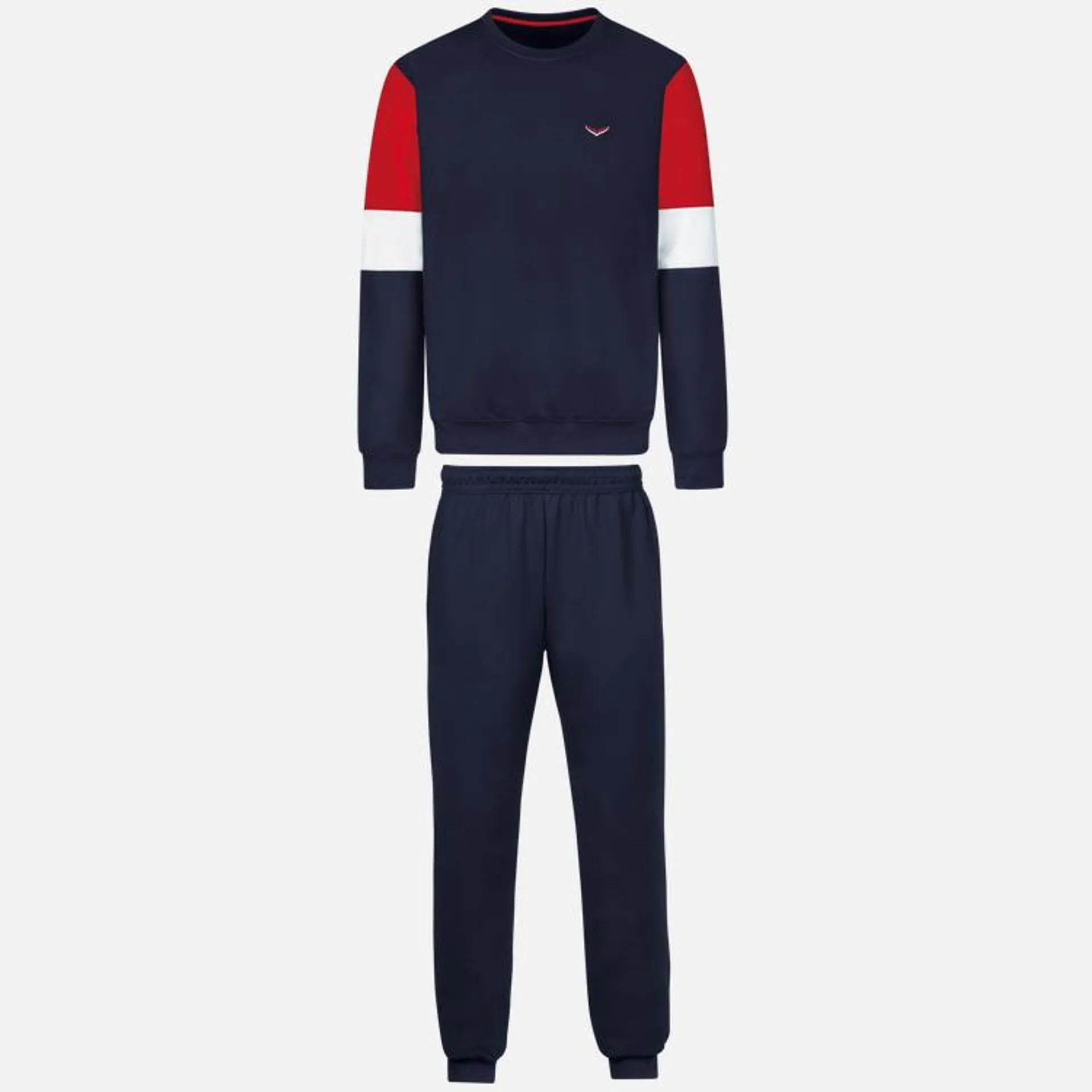 Klassischer Jogginganzug Navy