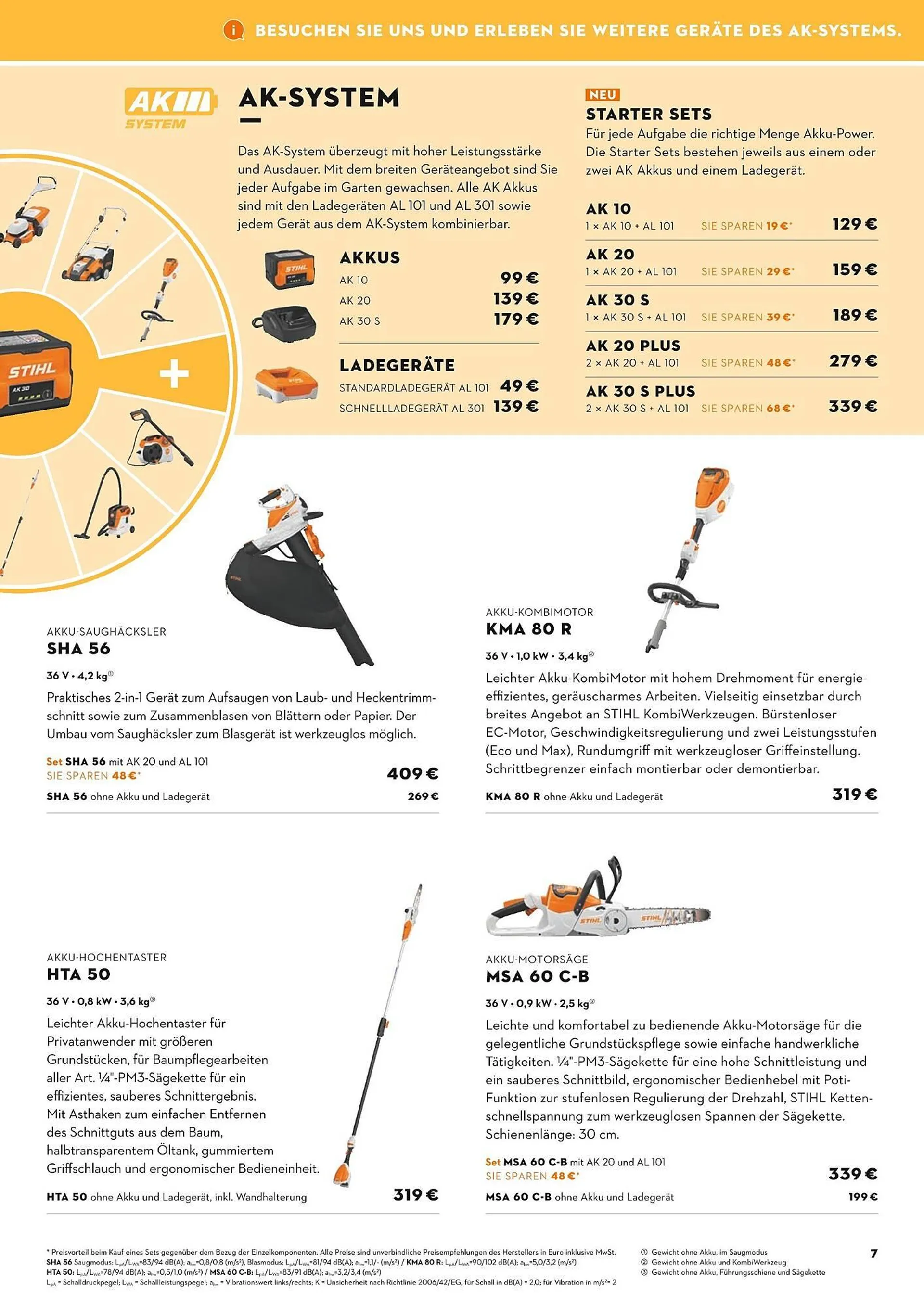 STIHL Prospekt von 24. Februar bis 31. Mai 2025 - Prospekt seite 7