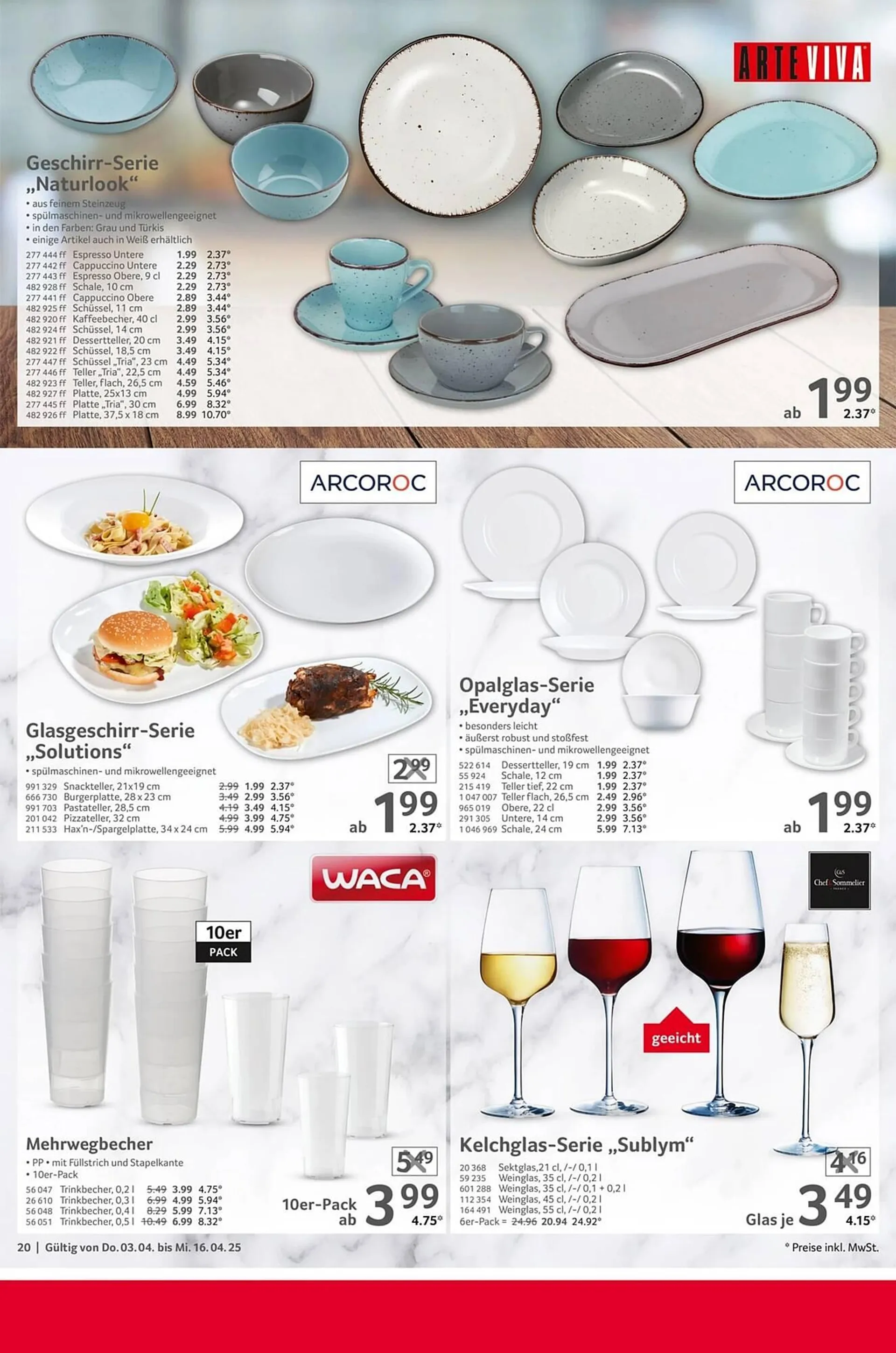 Selgros Prospekt von 3. April bis 16. April 2025 - Prospekt seite 20