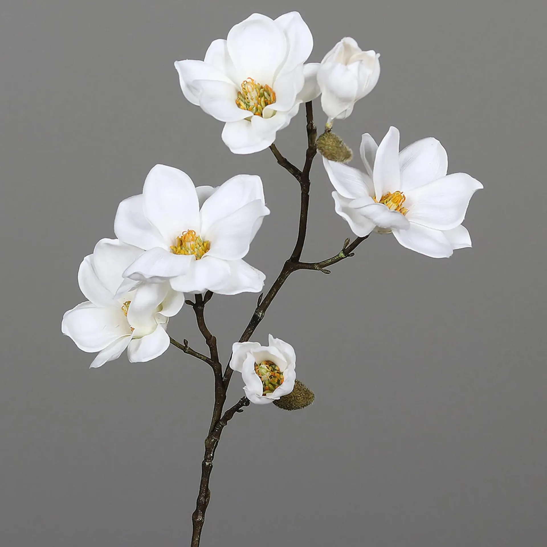 Magnolien-Pick - cream - Kunstblume - 66 cm hoch