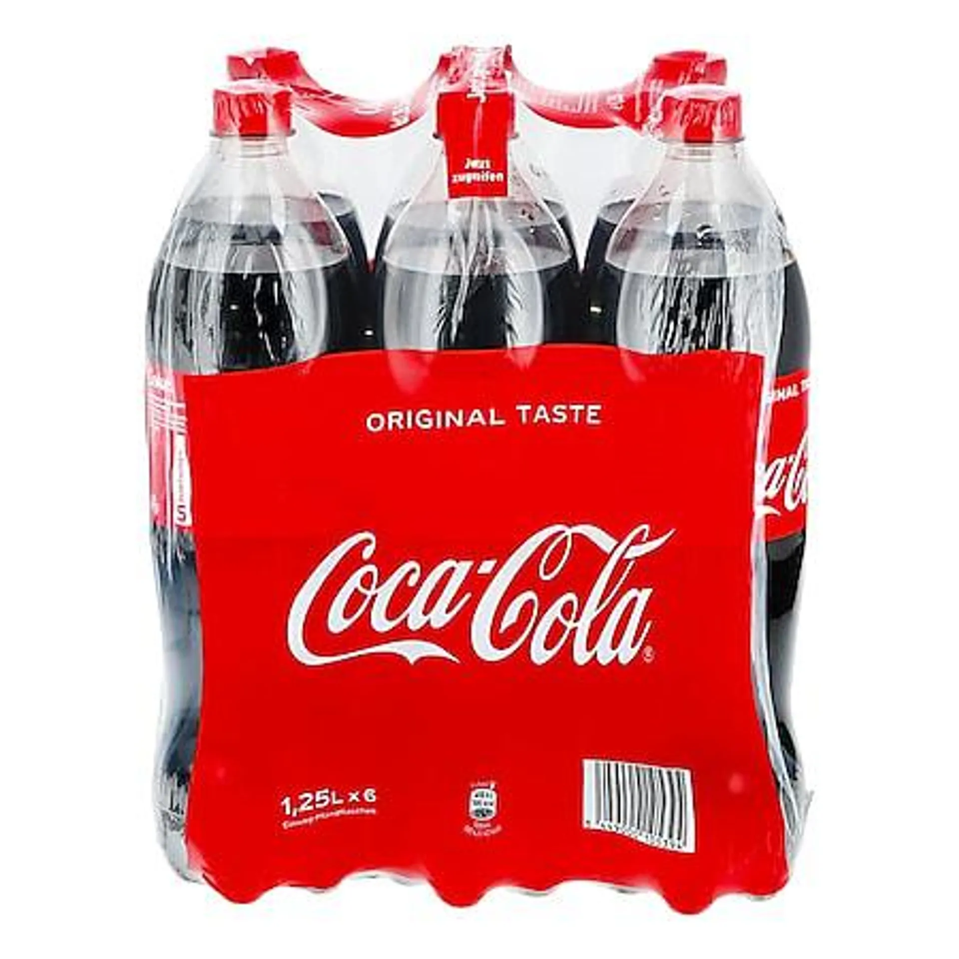 Coca Cola 1,25 Liter, 6er Pack