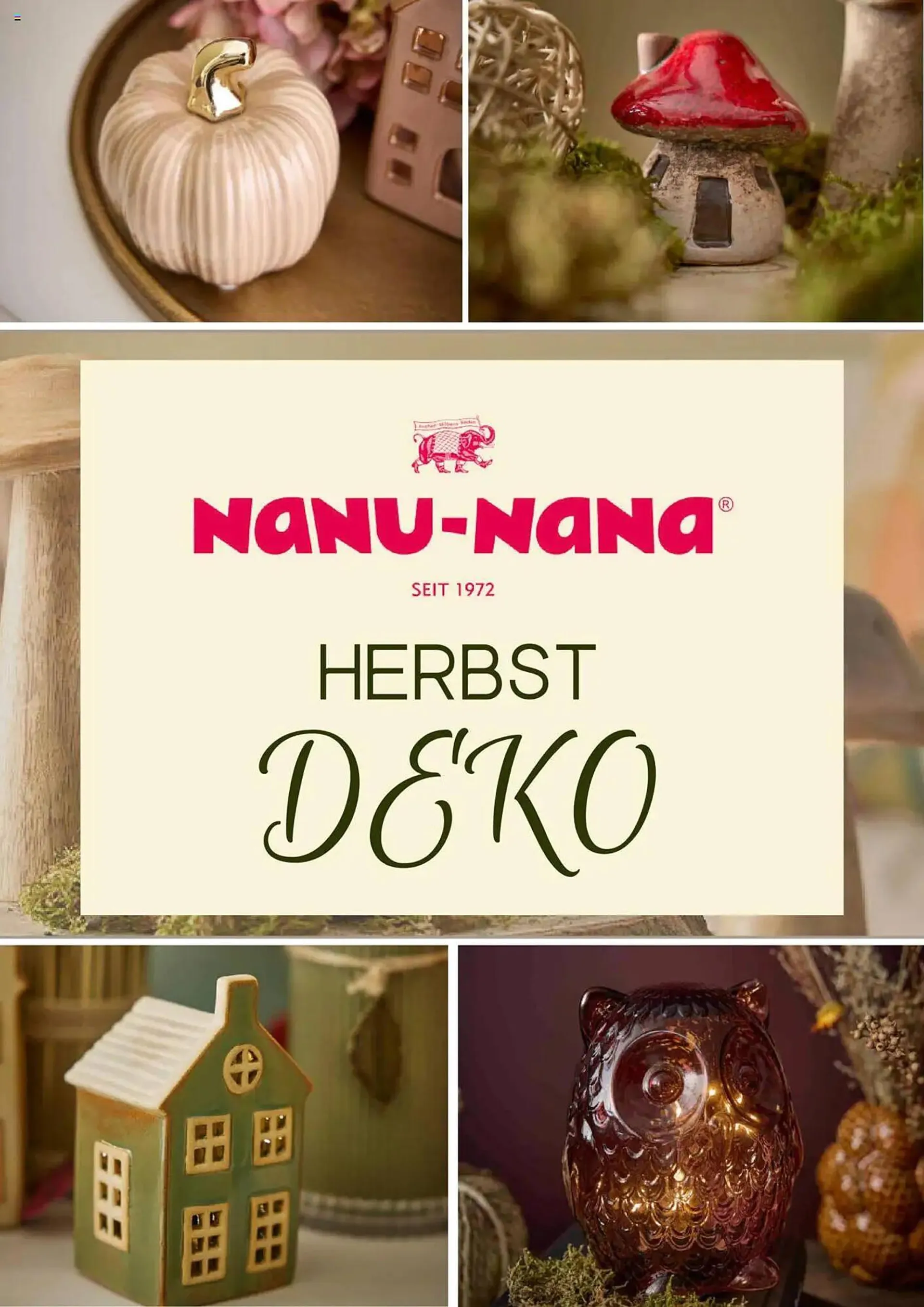 Nanu Nana Prospekt von 5. August bis 4. September 2025 - Prospekt seite 1