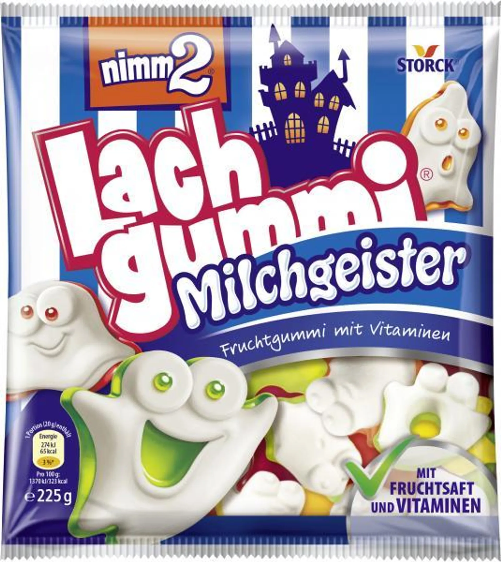 Nimm2 Lachgummi Milchgeister 225 g