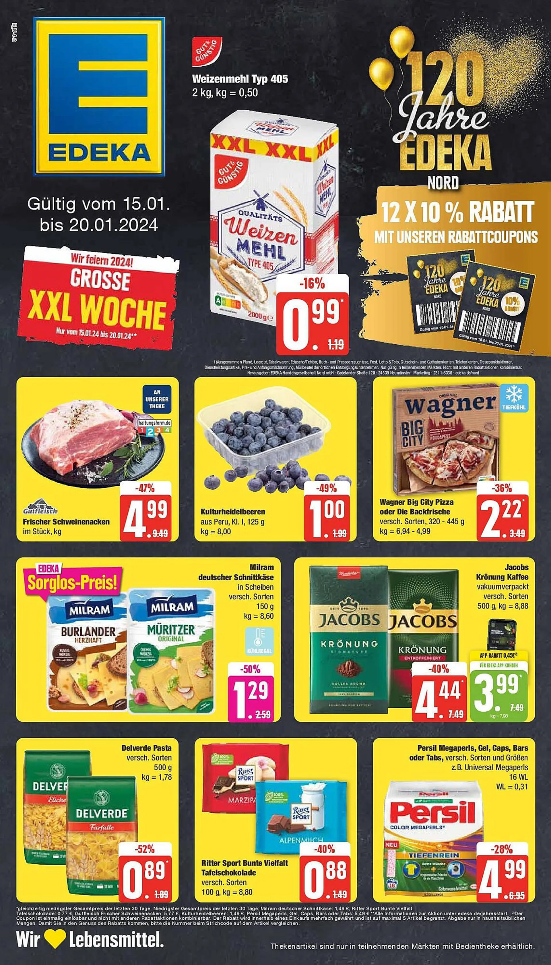 Edeka Prospekt gültig bis 20. Januar 2024