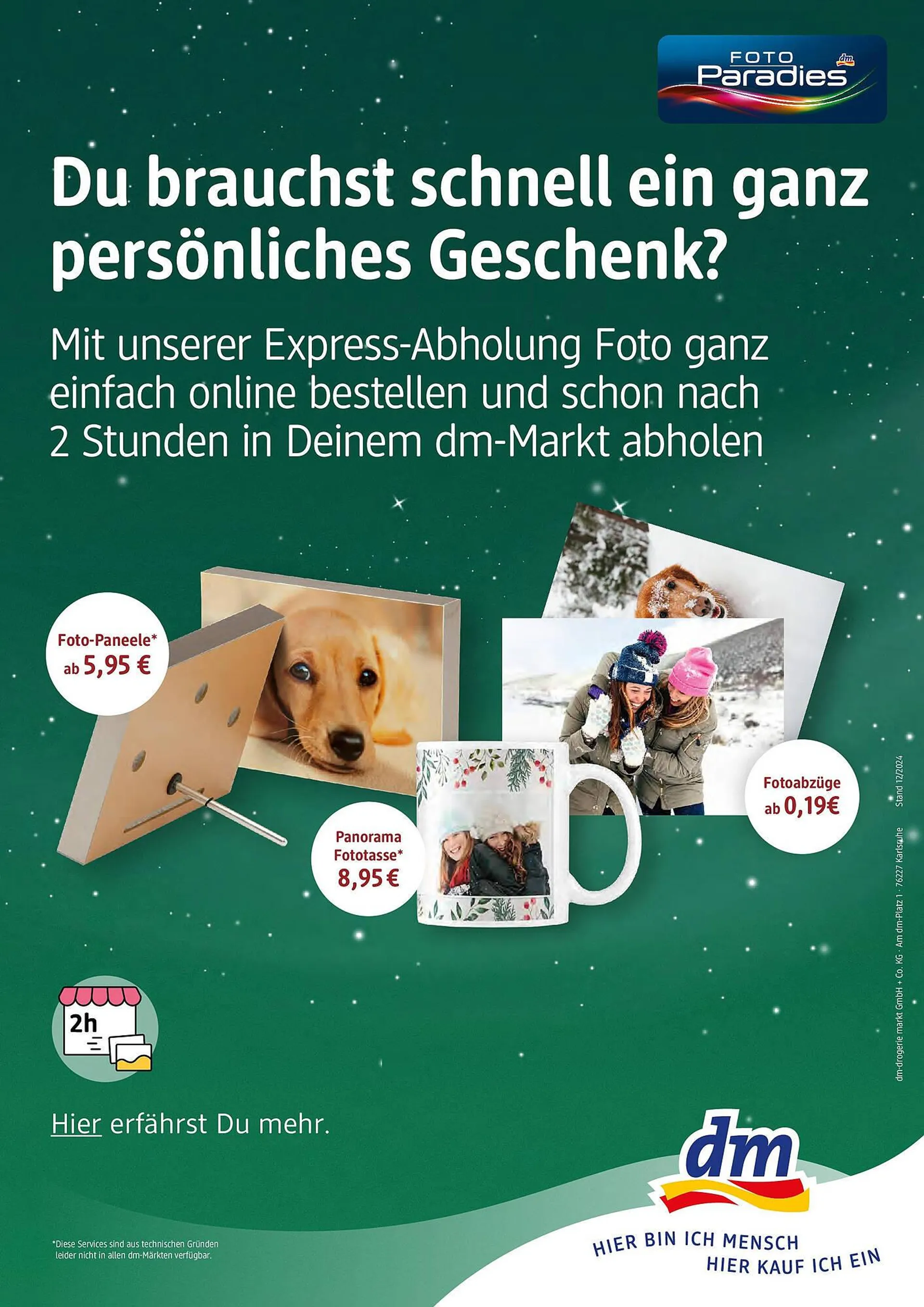 dm drogerie Prospekt von 3. Dezember bis 31. Dezember 2024 - Prospekt seite 2