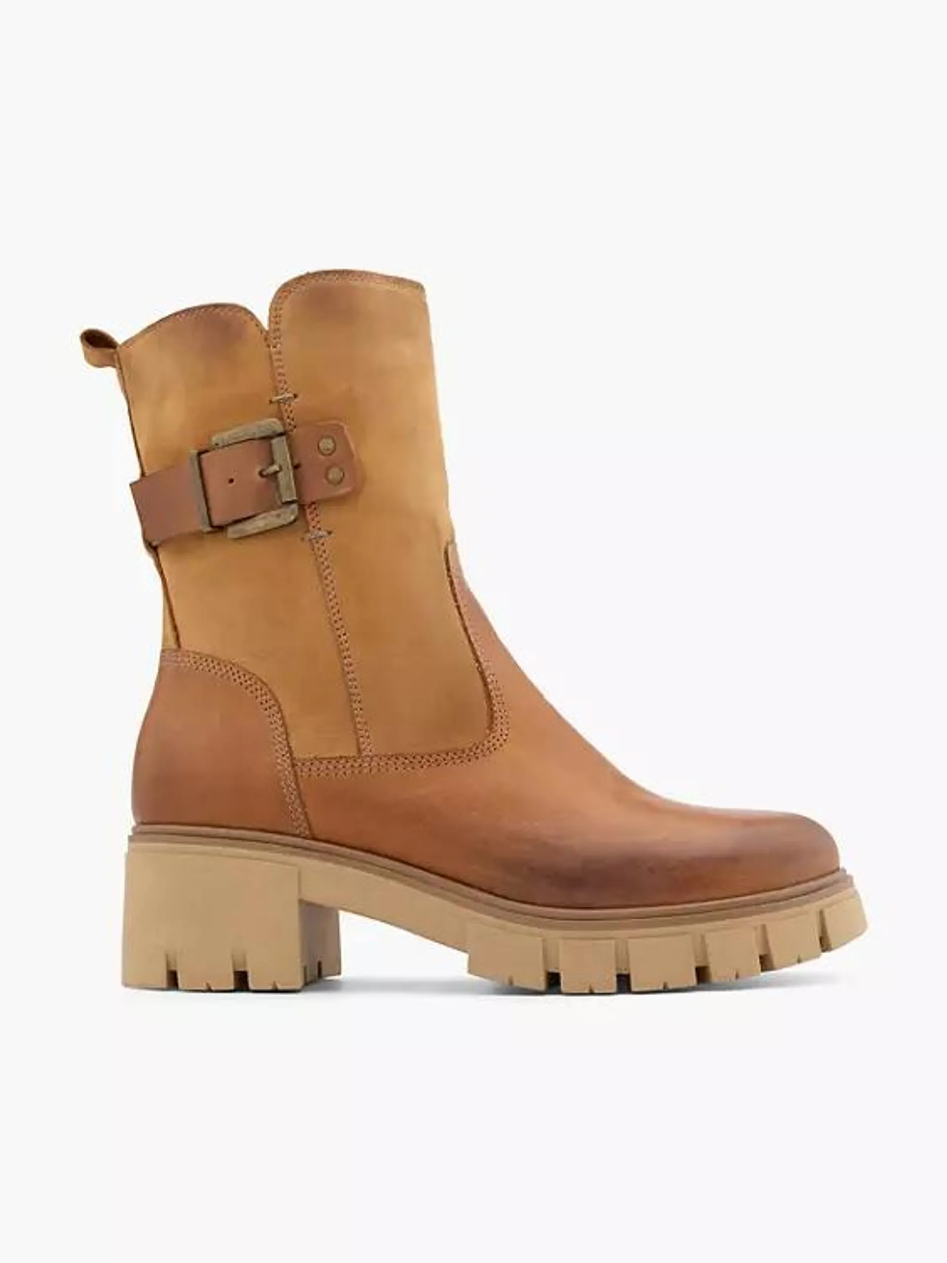 Leder Stiefelette