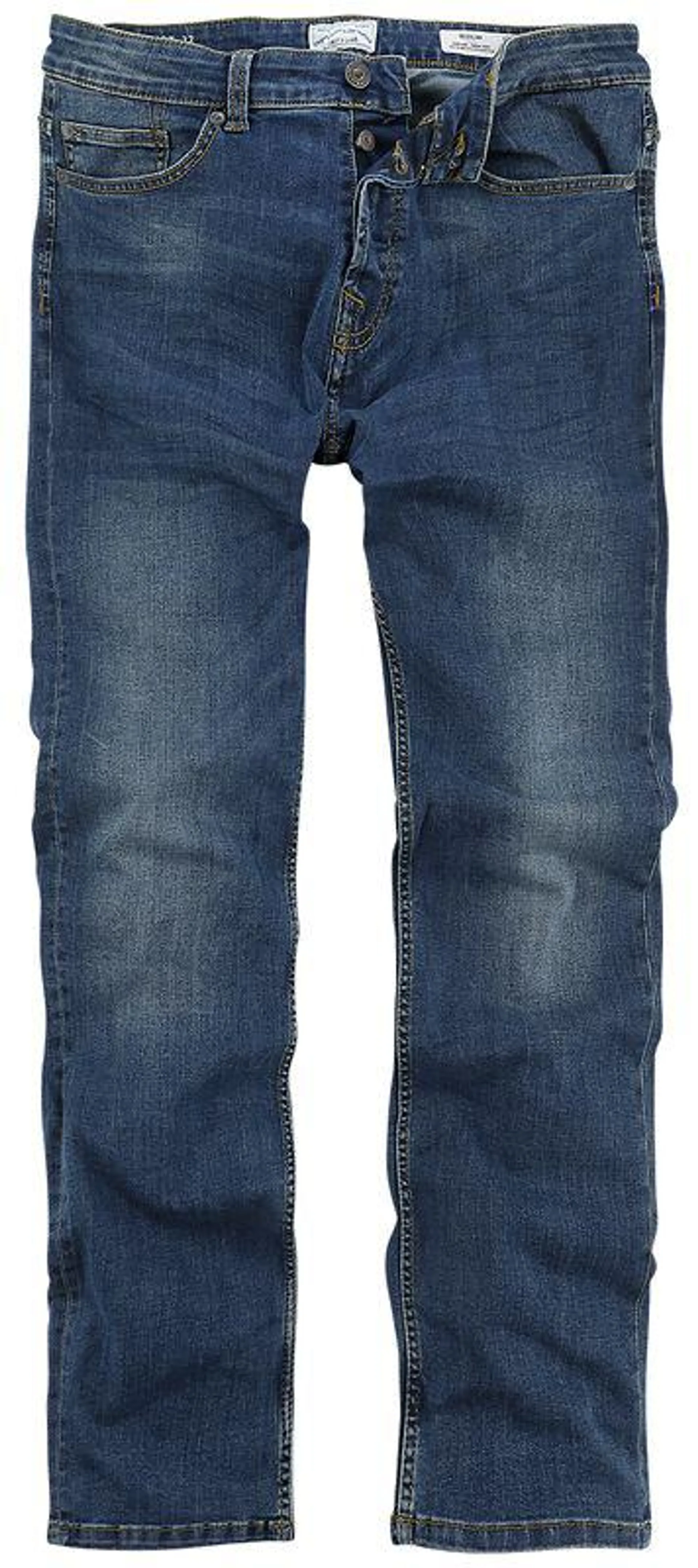 "Weft Med Blue" Jeans blau von ONLY and SONS