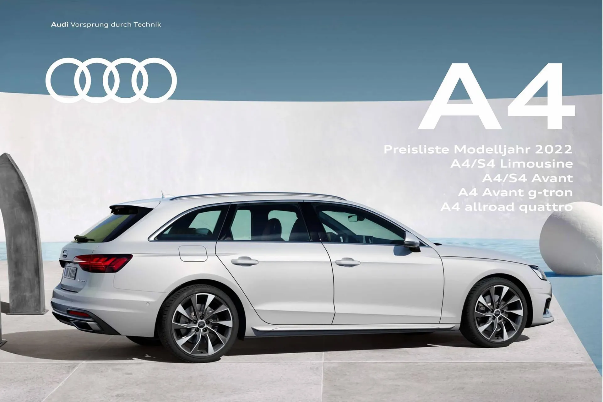 Audi A4 Prospekt - 1