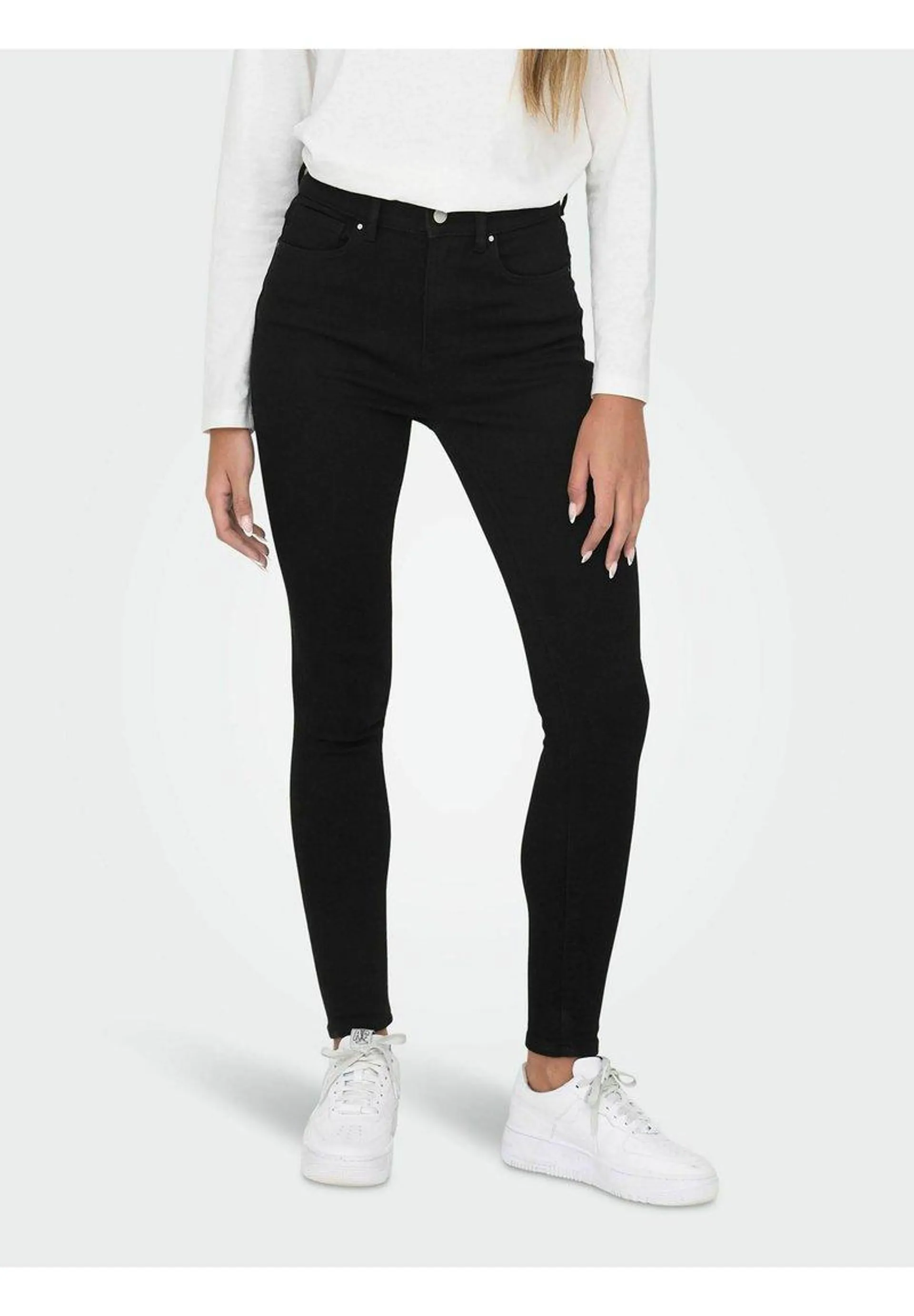 ONLMILA HW SK ANK DNM BJNOOS - Jeans Skinny - black