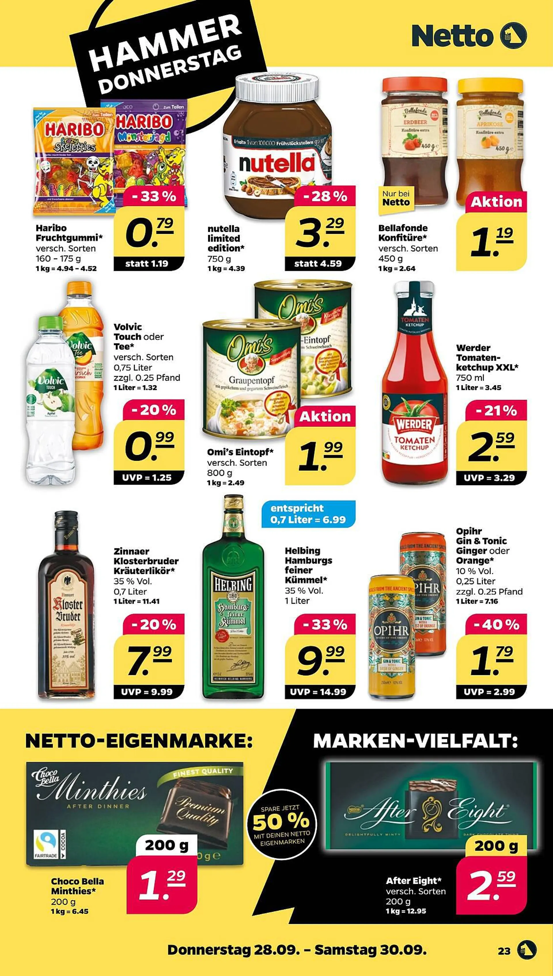 NETTO Prospekt von 25. September bis 30. September 2023 - Prospekt seite 23