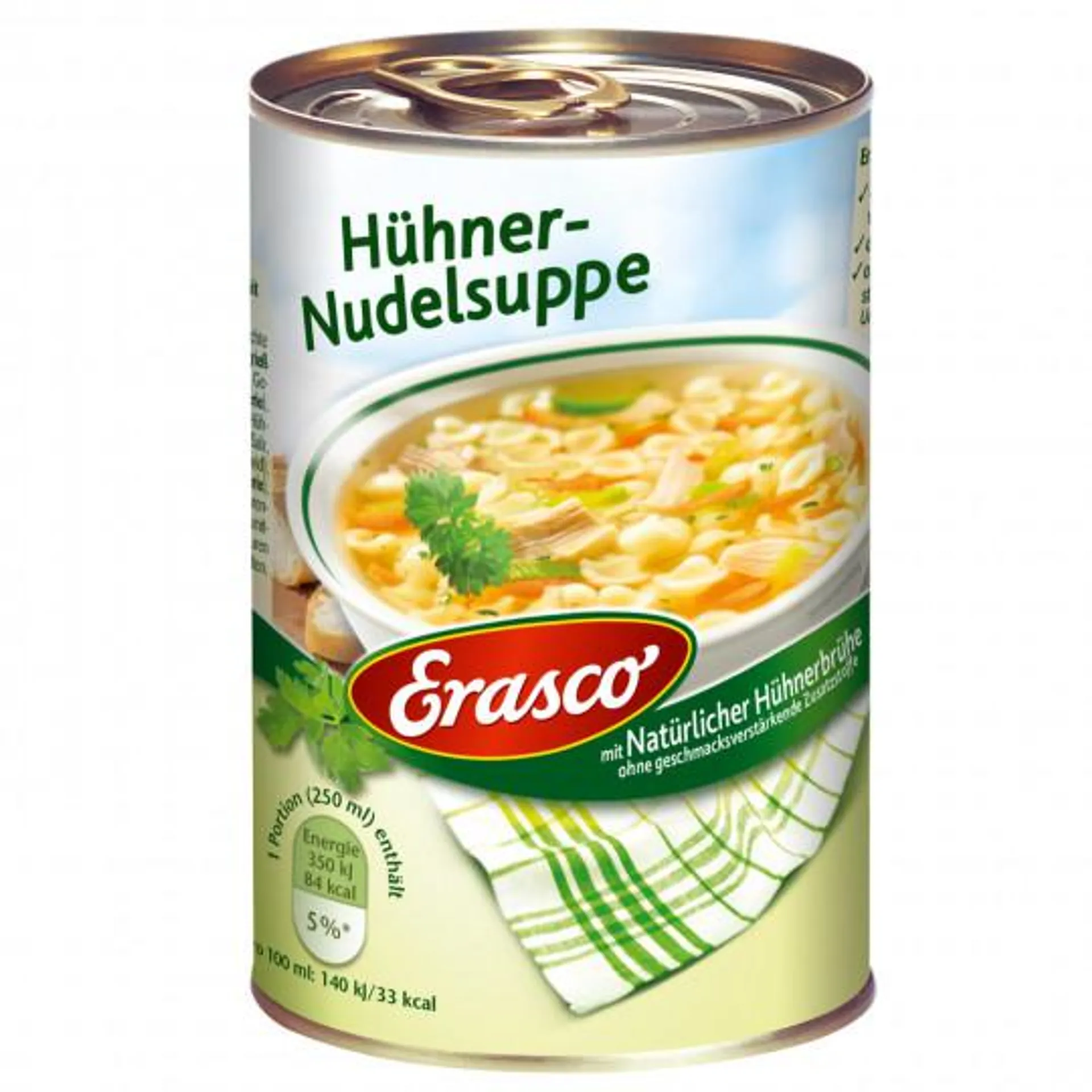 Erasco Hühner-Nudelsuppe 390ML