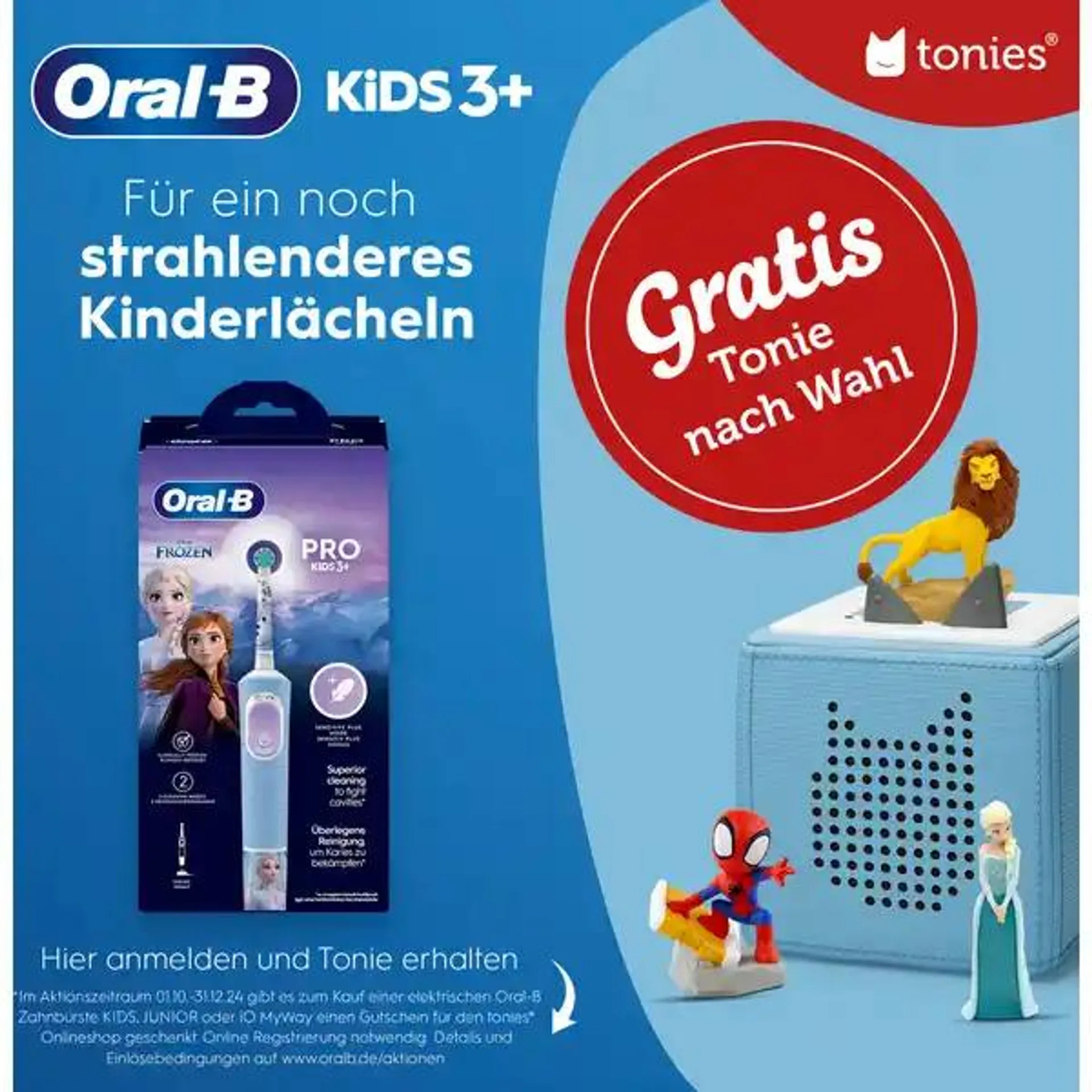 Vitality Elektrische Zahnbürste Pro 103 Kids Frozen