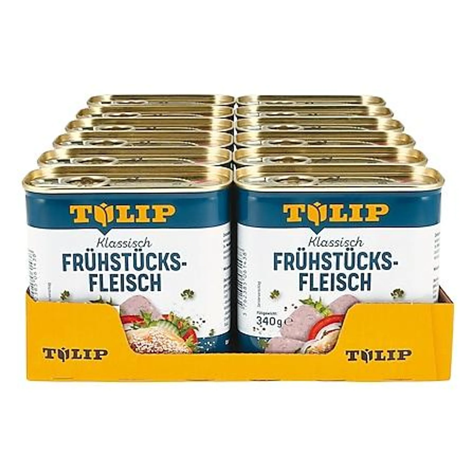 Tulip Frühstücksfleisch 340 g, 12er Pack