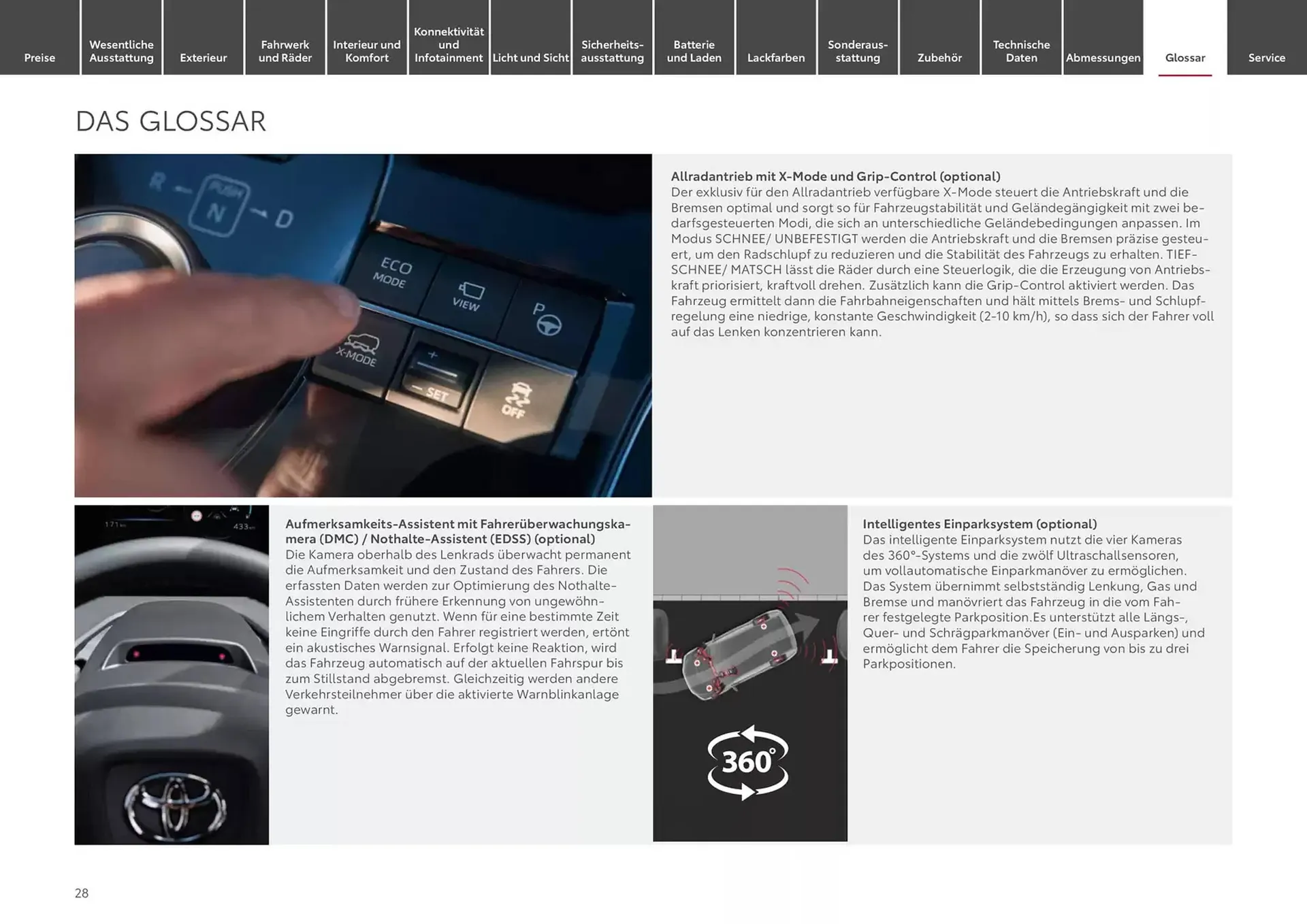 Toyota Prospekt von 1. Januar bis 1. Januar 2026 - Prospekt seite 28