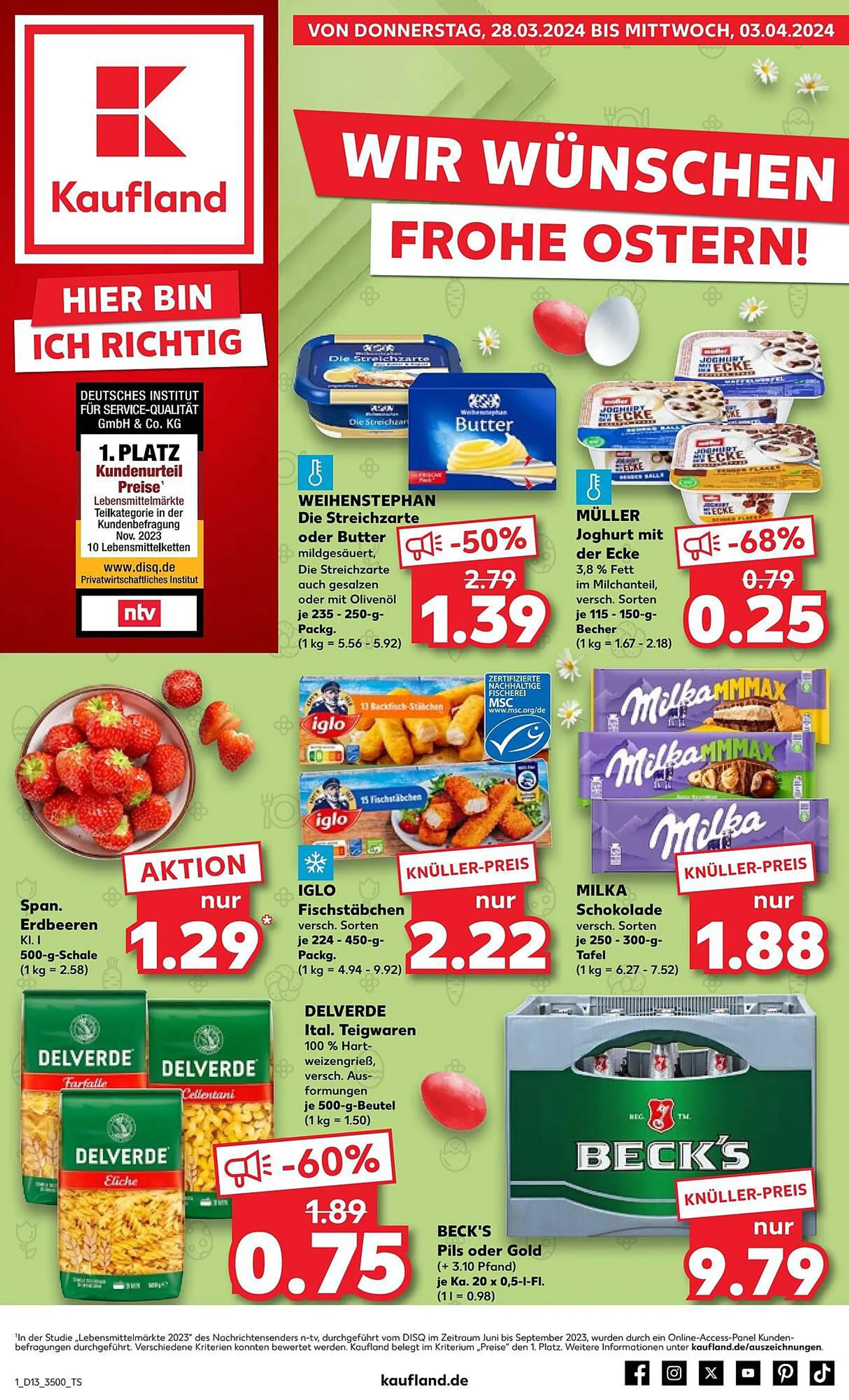 Kaufland Prospekt von 1. April bis 3. April 2024 - Prospekt seite 4