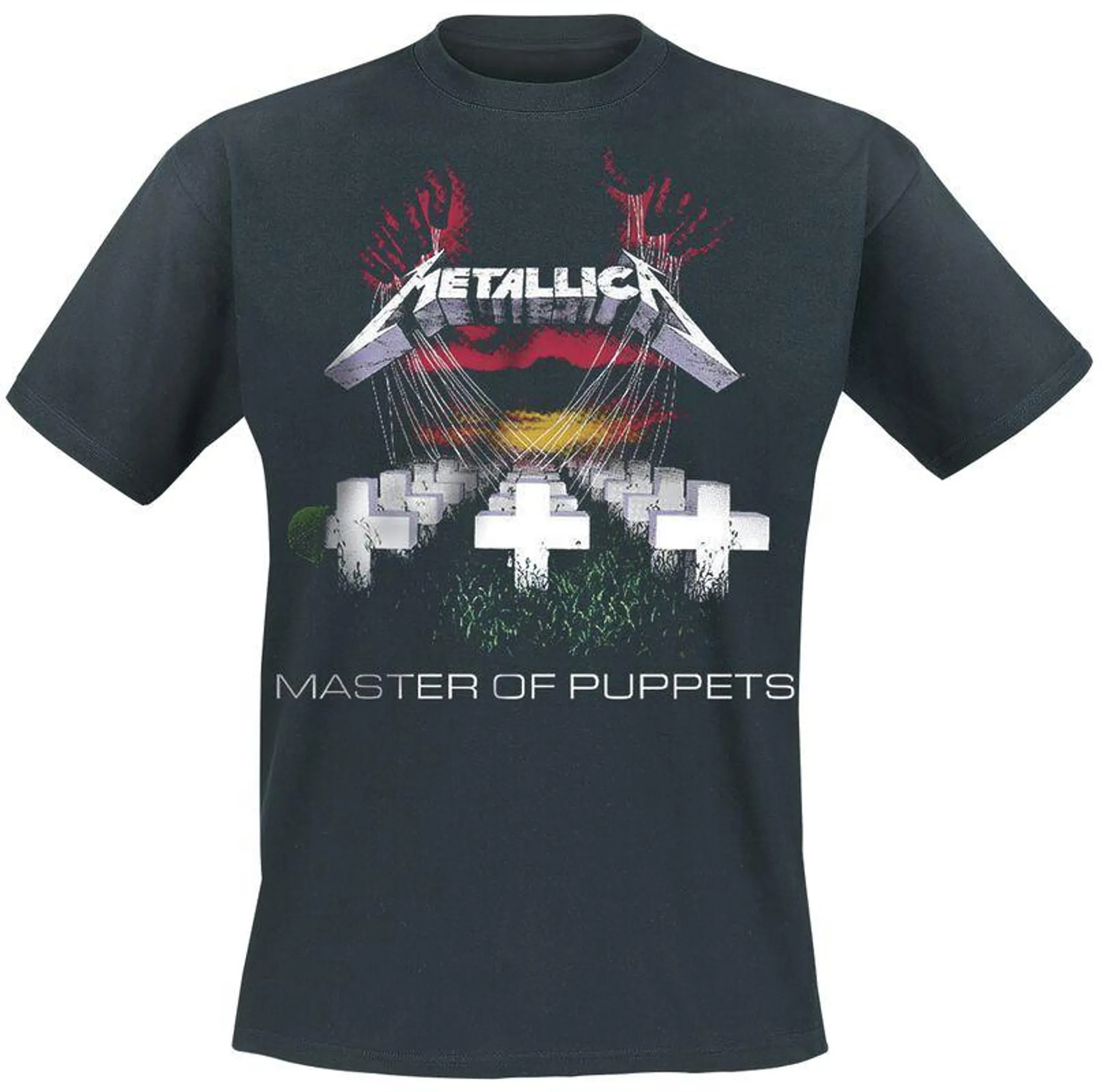 "Master Of Puppets" T-Shirt schwarz von Metallica