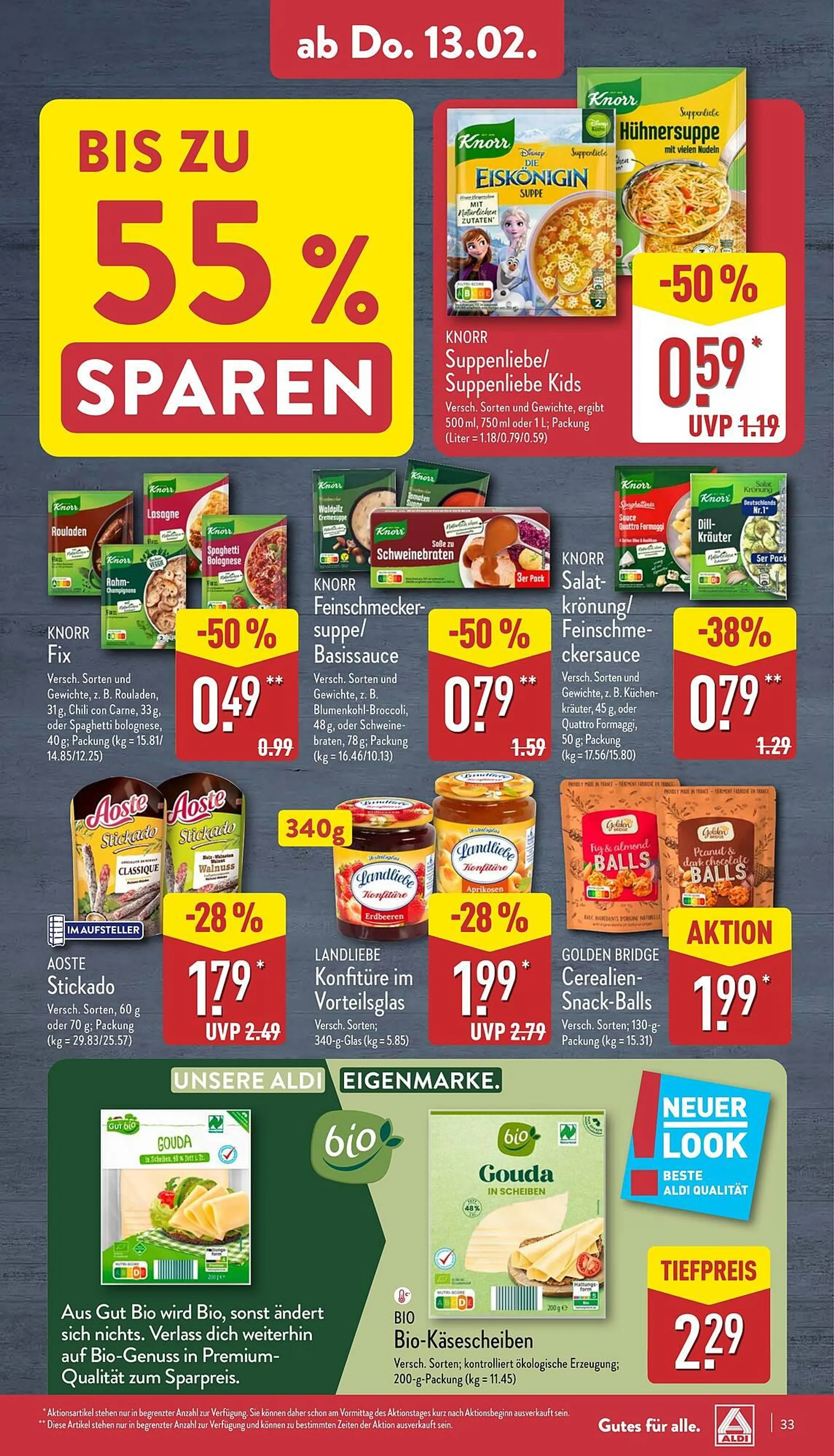 Aldi Nord Prospekt von 10. Februar bis 15. Februar 2025 - Prospekt seite 33