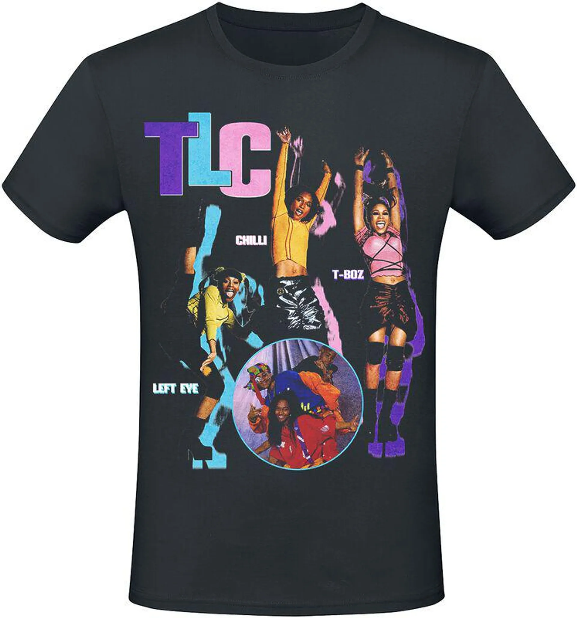 "Logo '92" T-Shirt schwarz von TLC