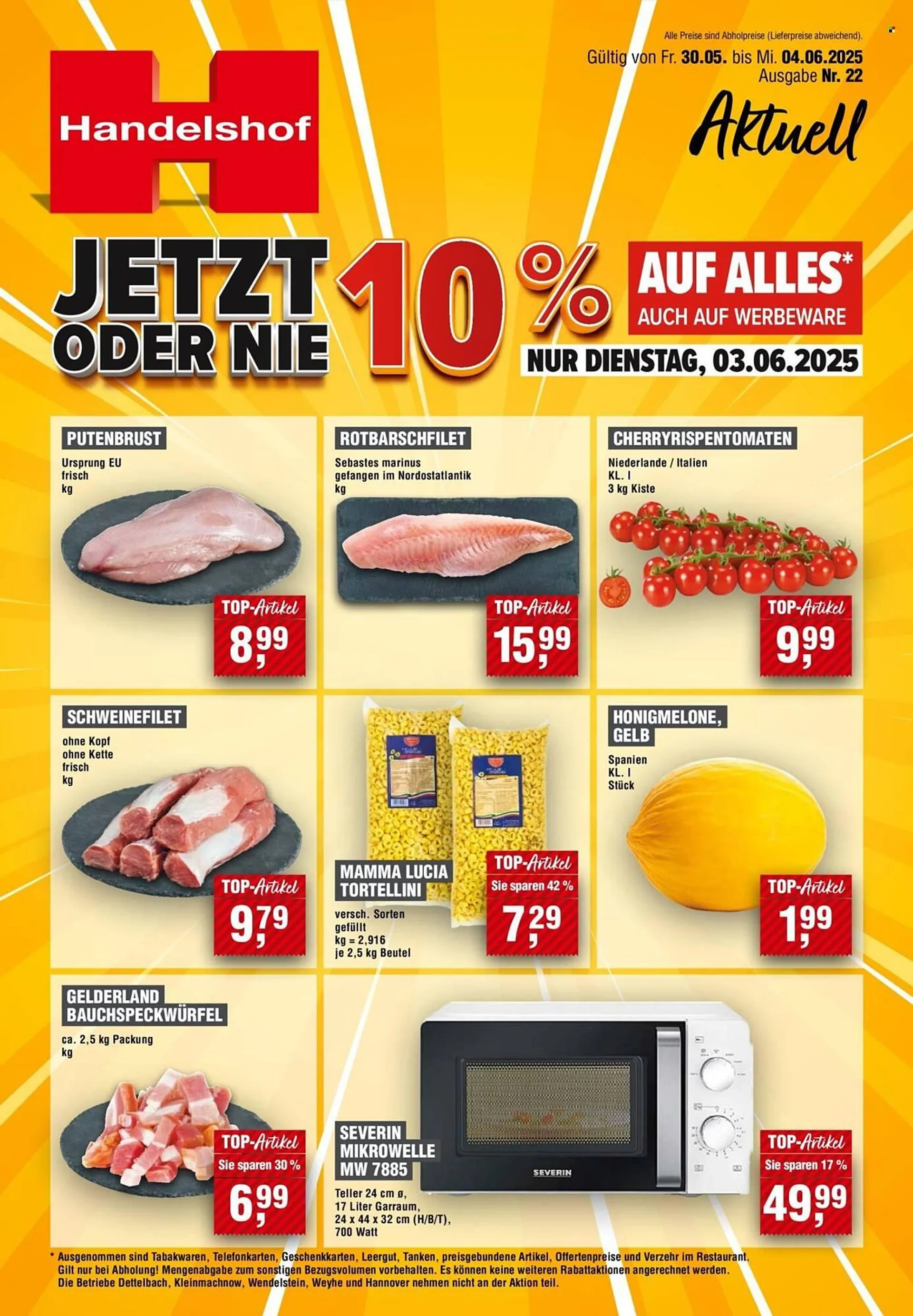 Handelshof Prospekt von 30. Mai bis 4. Juni 2025 - Prospekt seite 1