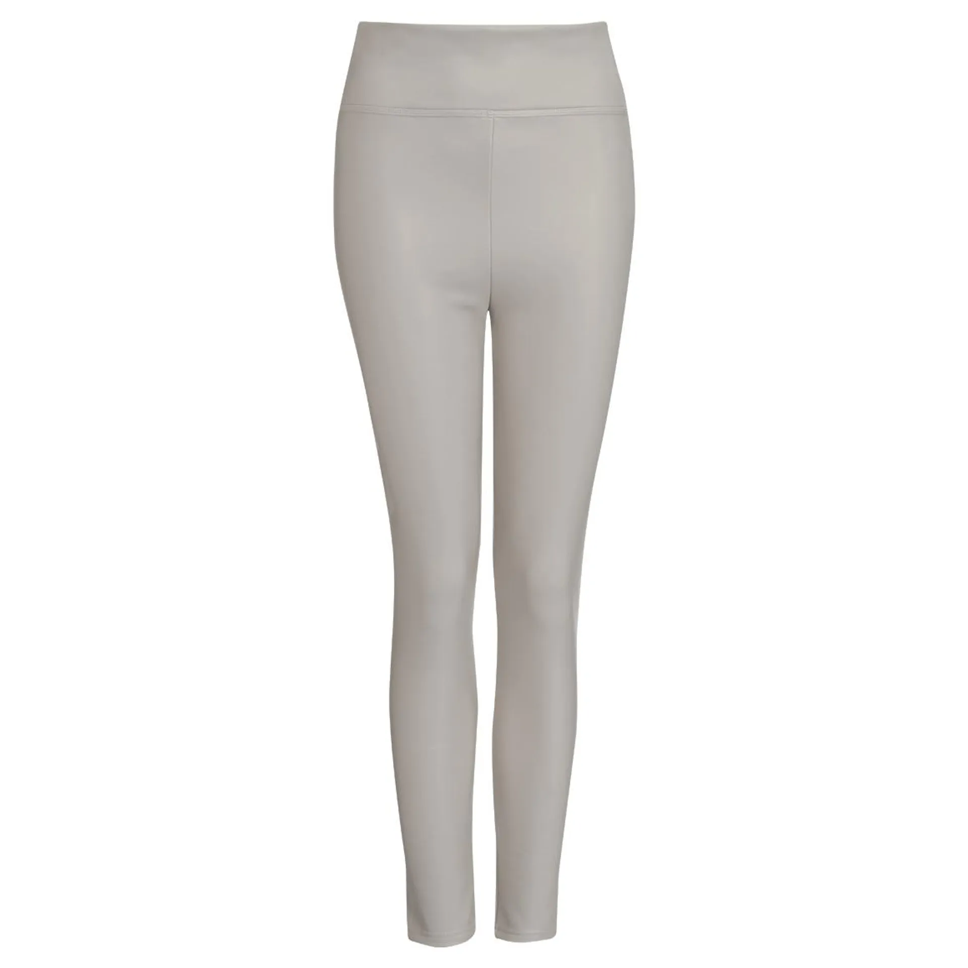 Damen Thermoleggings in Leder-Optik