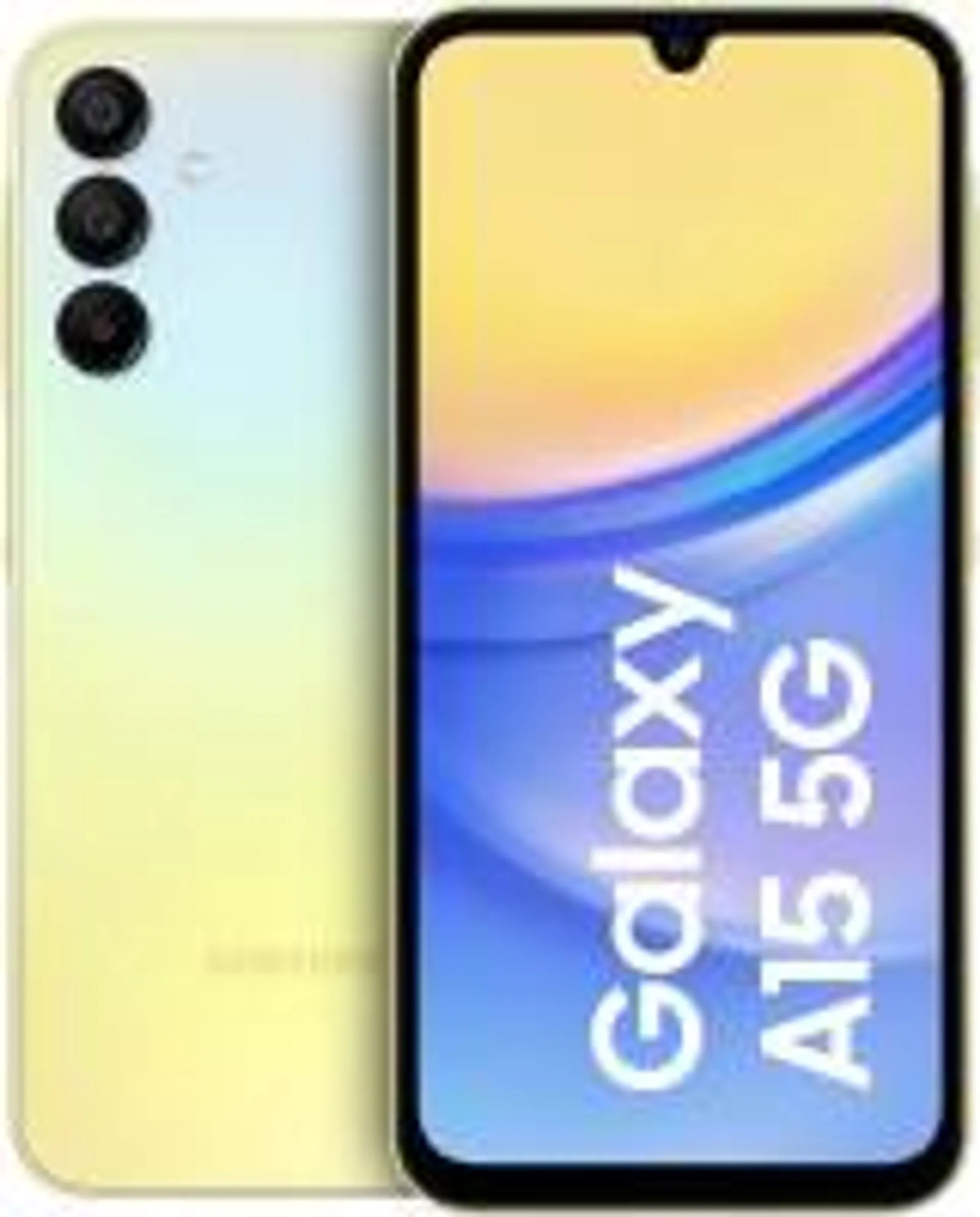 Samsung Galaxy A15 5G Smartphone gelb