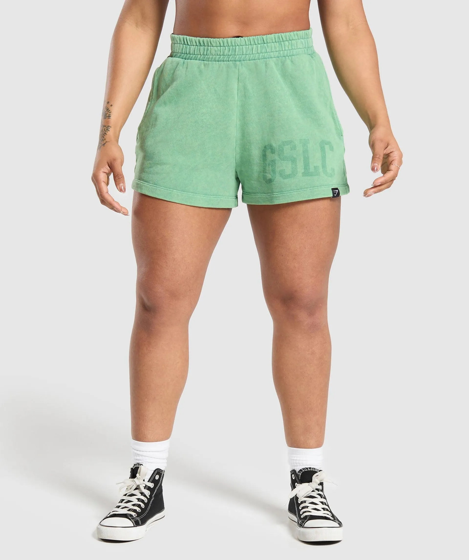 Collegiate Shadow Washed Shorts