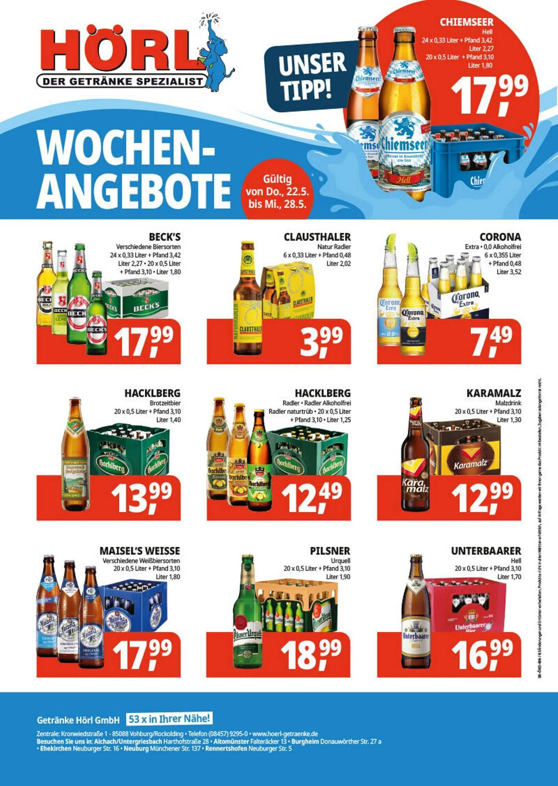 Hörl Getränke Prospekt - 1