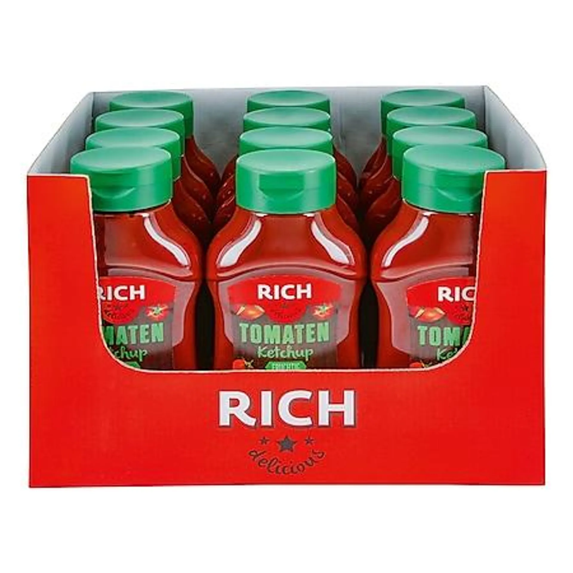 Rich Tomatenketchup 500 ml, 12er Pack
