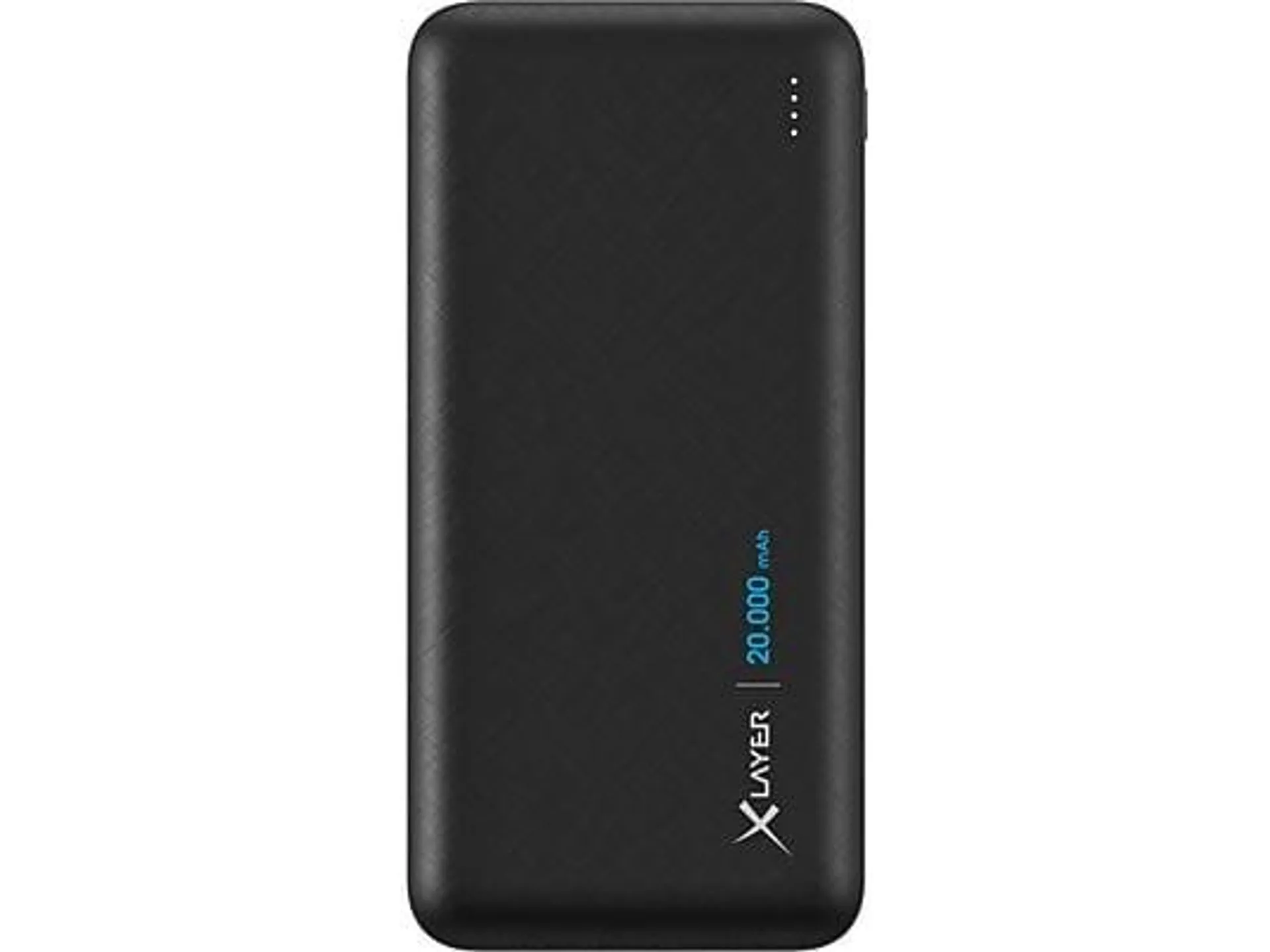 XLAYER Solid Powerbank 20000 mAh Schwarz