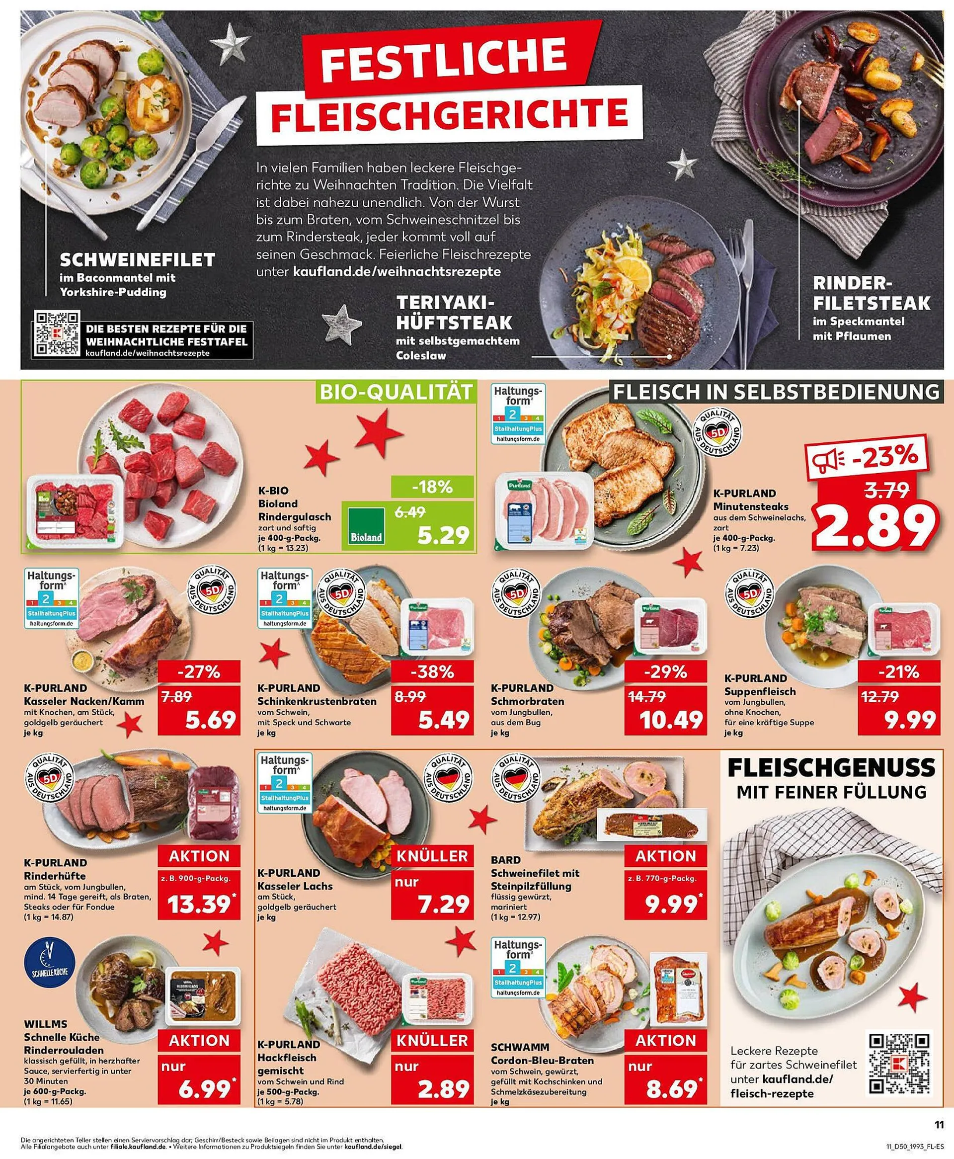 Kaufland Prospekt von 11. Dezember bis 18. Dezember 2024 - Prospekt seite 11