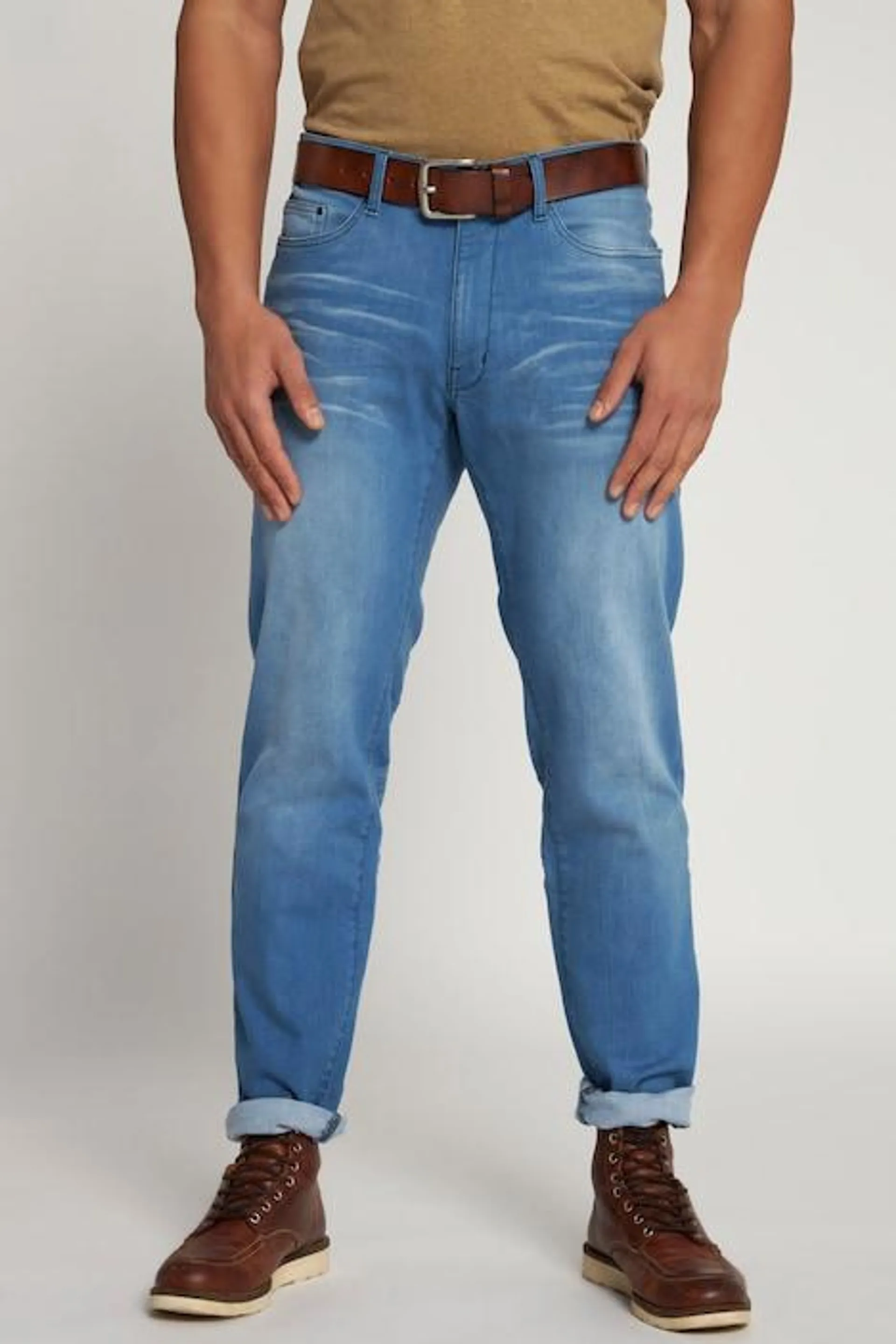 Jeans, Denim, Vintage Look, Tapered Loose Fit, 5-Pocket, bis Gr. 70/35