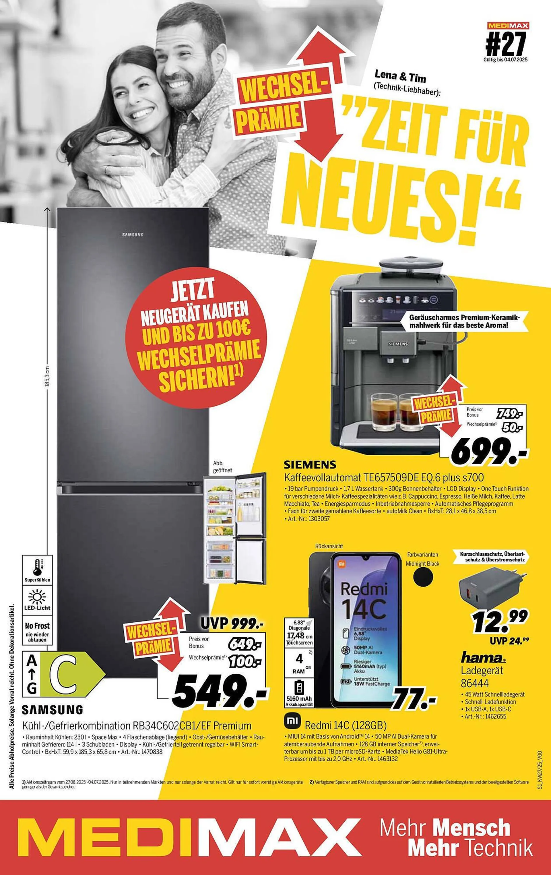 MEDIMAX Prospekt von 26. Juni bis 3. Juli 2025 - Prospekt seite 1