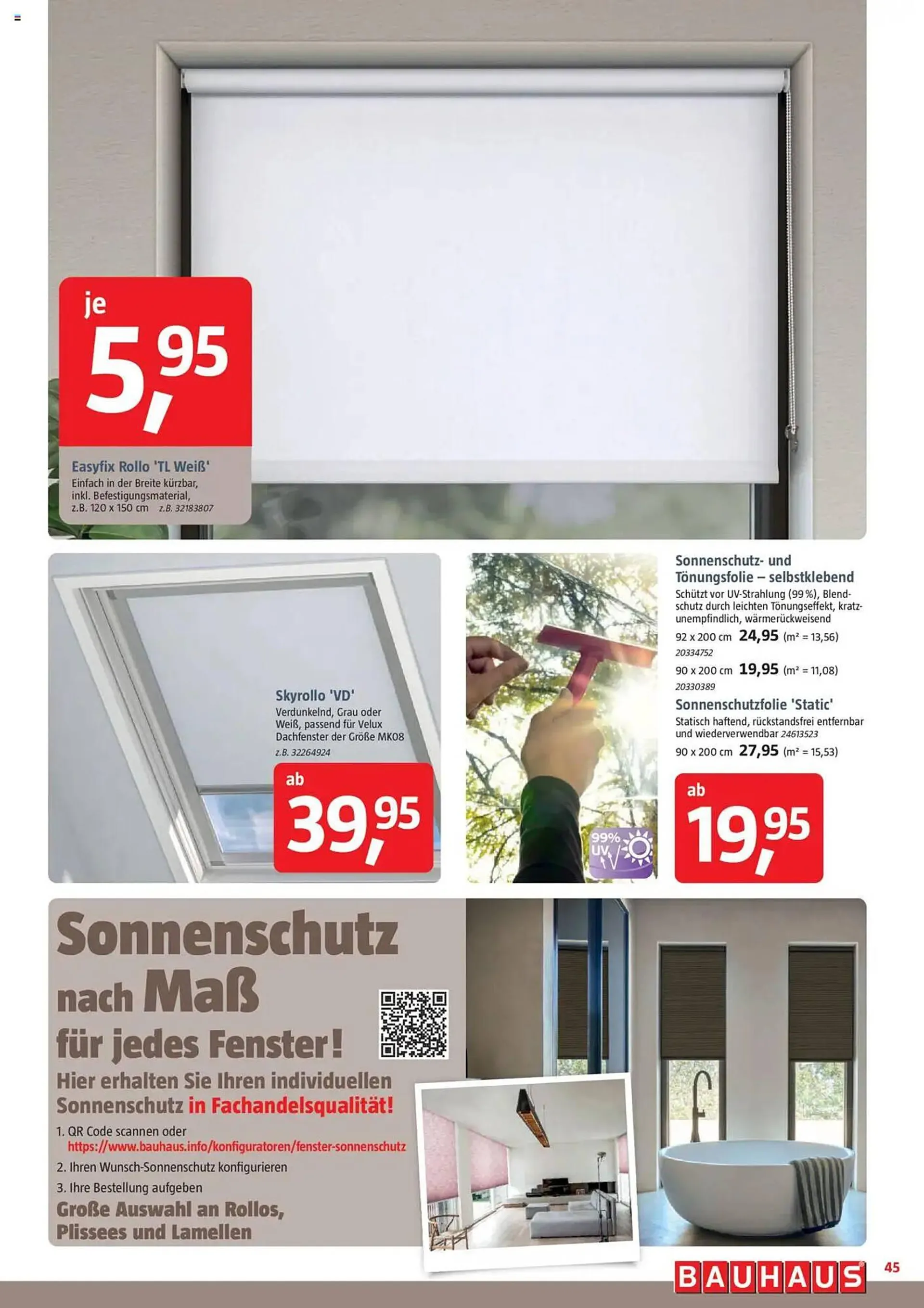 Bauhaus Prospekt von 3. Mai bis 31. Mai 2025 - Prospekt seite 45
