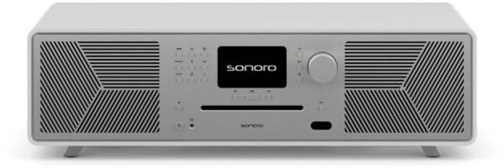 sonoro Meisterstück (Gen.2) Design Audio-System Netzwerkfähig weiß matt/silber