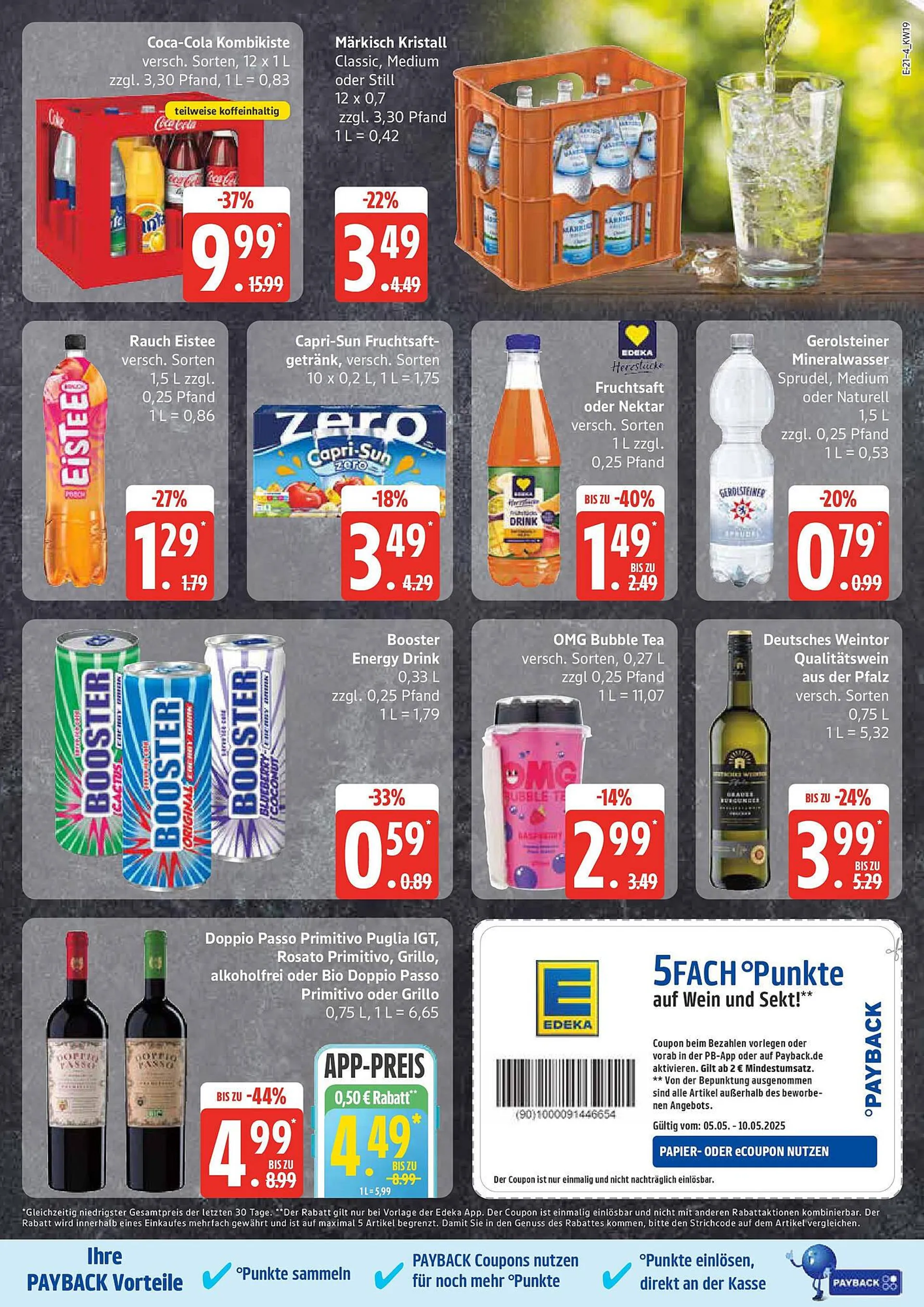 Marktkauf Prospekt von 4. Mai bis 10. Mai 2025 - Prospekt seite 21